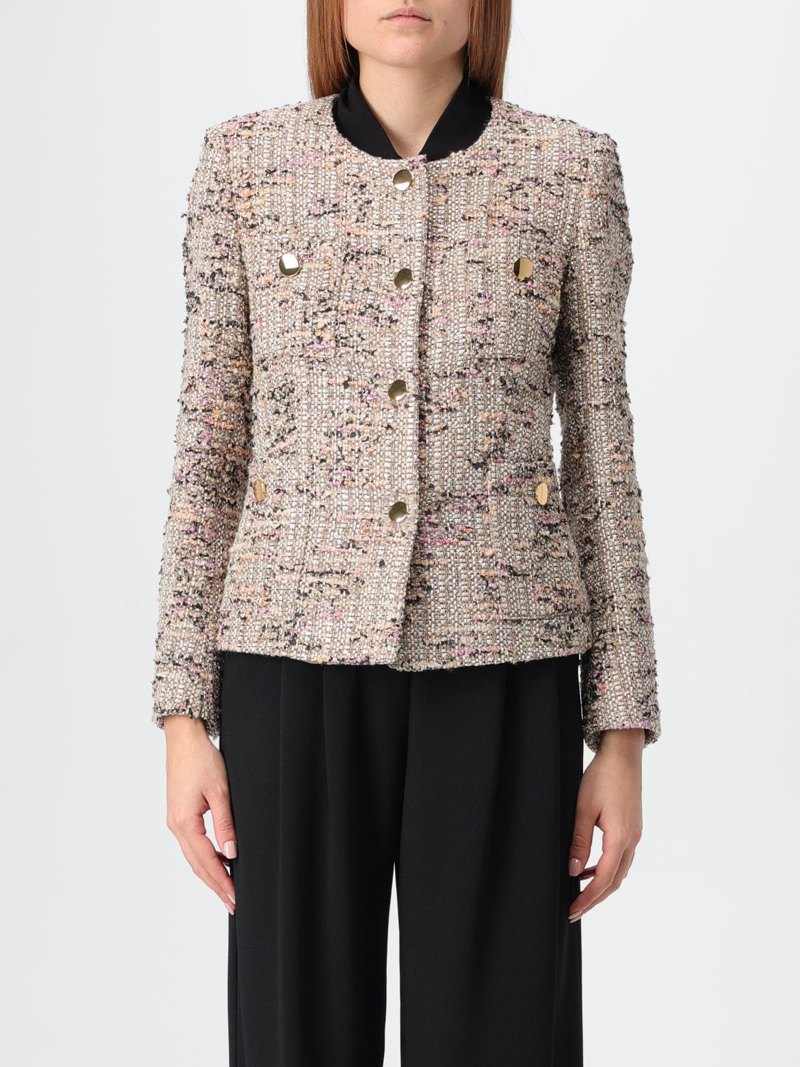 Tagliatore Blazer  Woman Color Beige In 米色