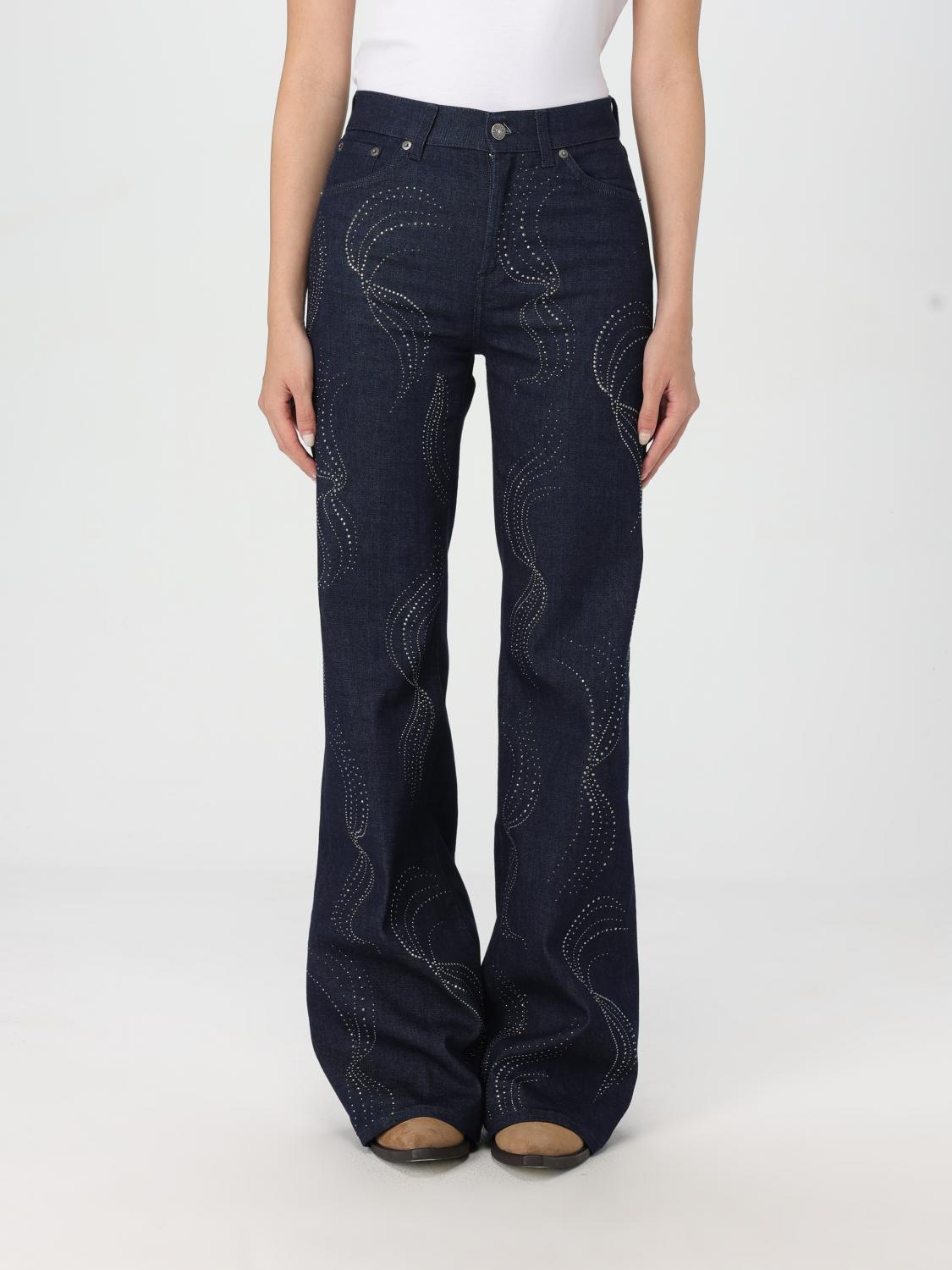 Dondup Jeans Woman Color Denim In Denim