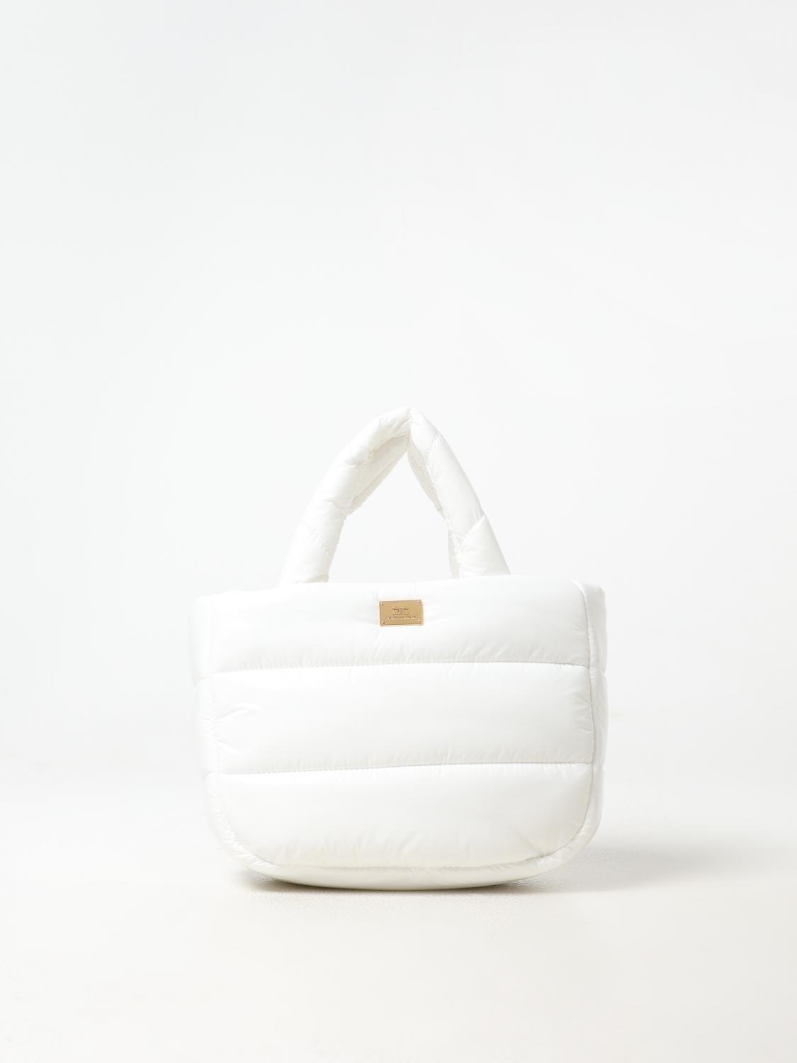 Shop Elisabetta Franchi La Mia Bambina Bag Kids Color White In 白色
