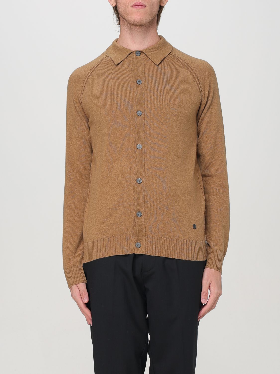 Liu •jo Polo Shirt Liu Jo Men Color Walnut In Wallnuss