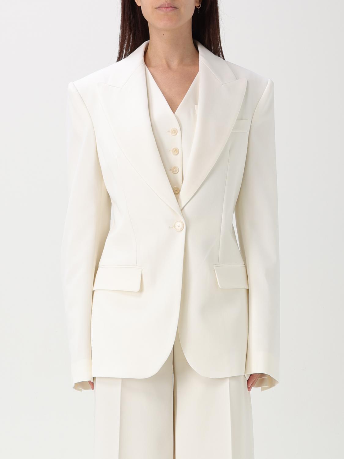 Stella Mccartney Blazer  Woman Color Beige In Beige