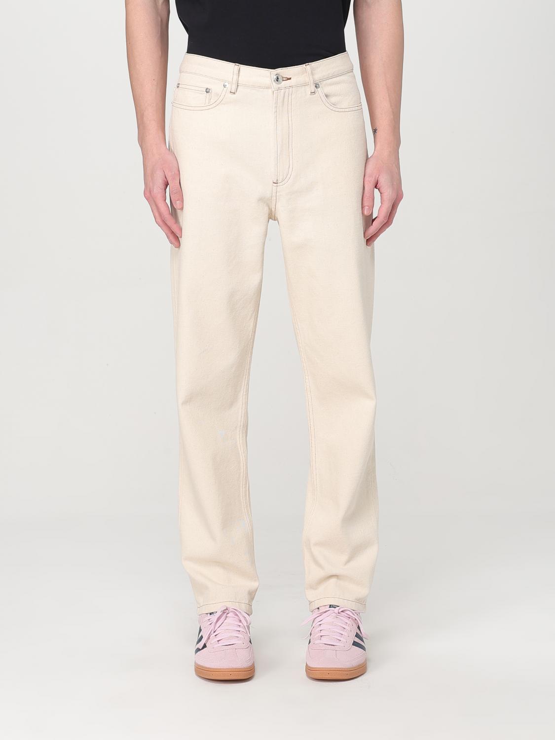 Apc Jeans A.p.c. Men Color White In White