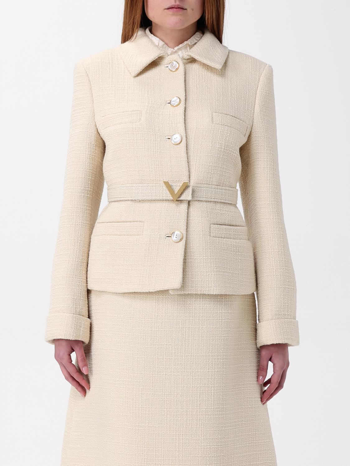 VALENTINO JACKET VALENTINO WOMAN COLOR BEIGE g46810022