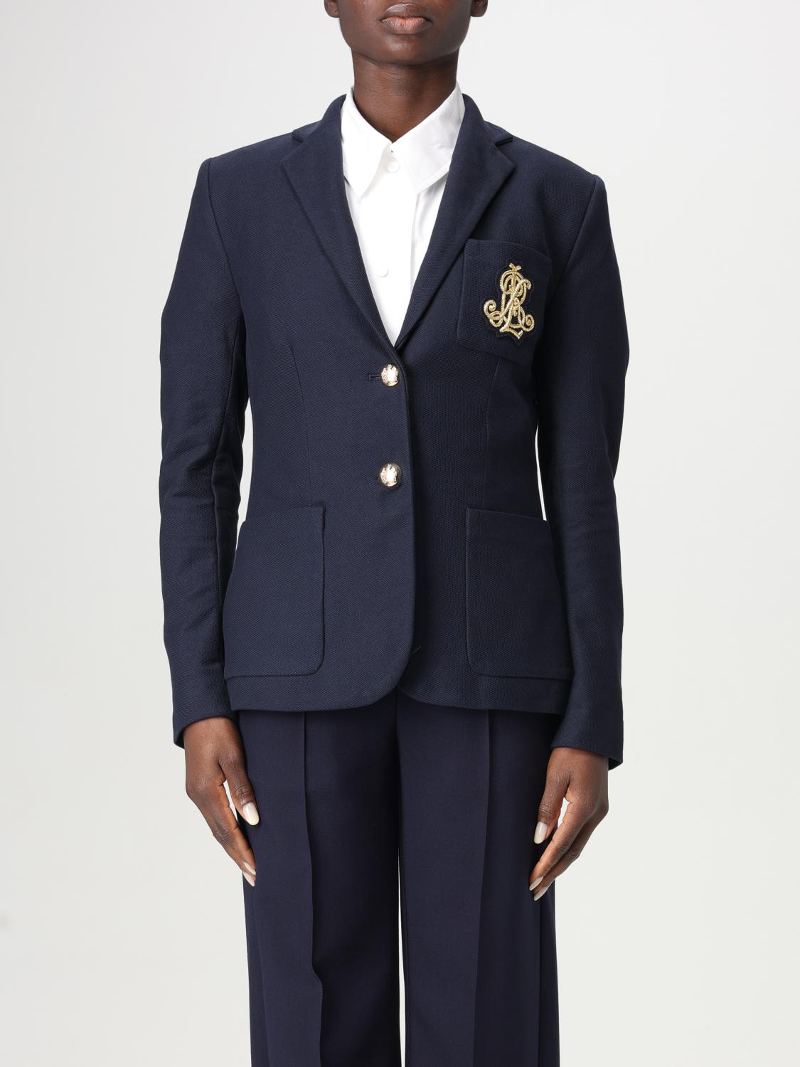 RALPH LAUREN BLAZER LAUREN RALPH LAUREN WOMAN COLOR BLUE g50918009