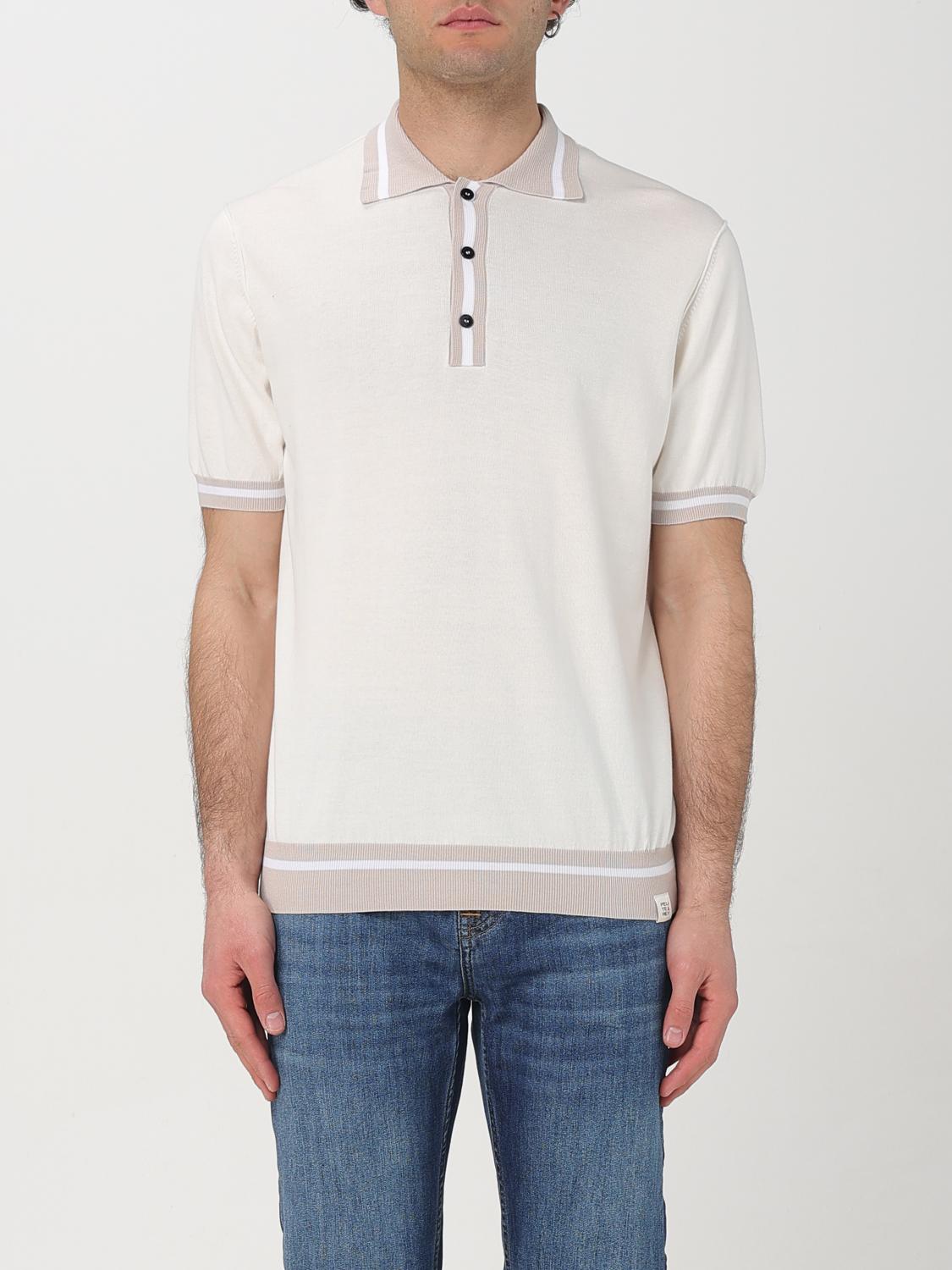 Peuterey White Cotton Polo Shirt In White
