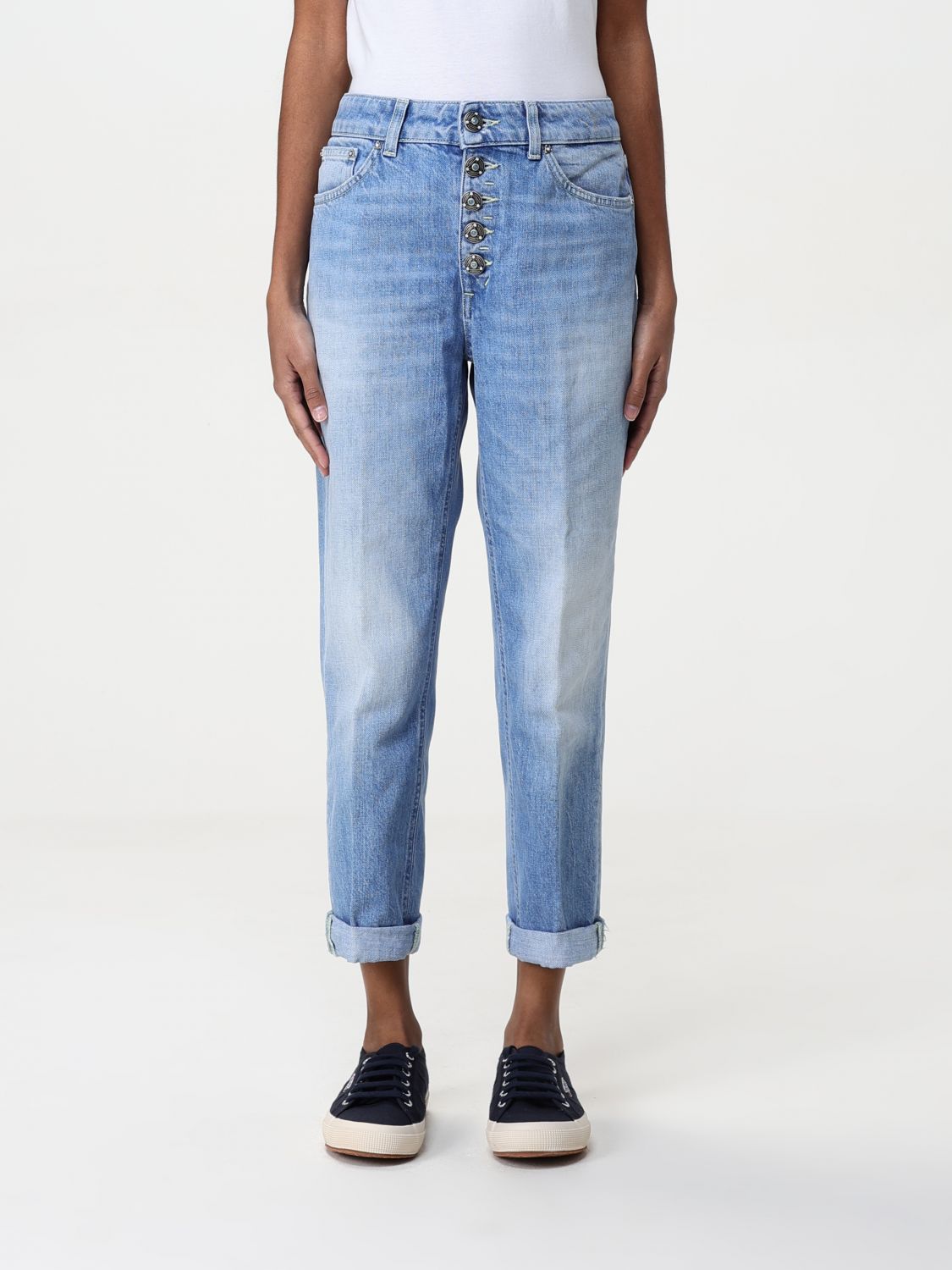 Dondup Jeans Koons Sciolti In Denim In Denim