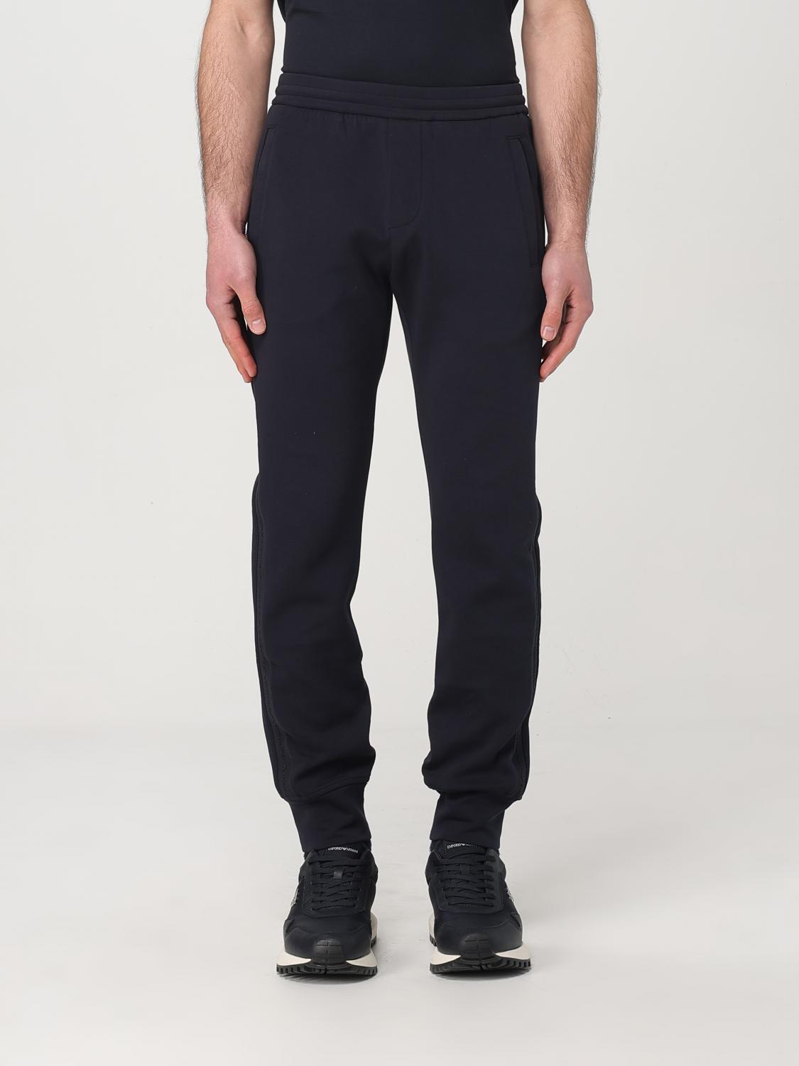 Emporio Armani Pants  Men Color Blue In Blue
