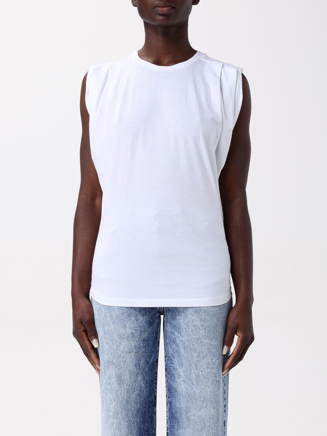 Dondup T-shirt  Woman Color White In White