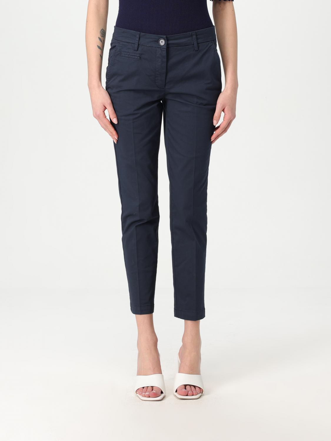 TWINSET PANTS TWINSET WOMAN COLOR BLUE g56523009