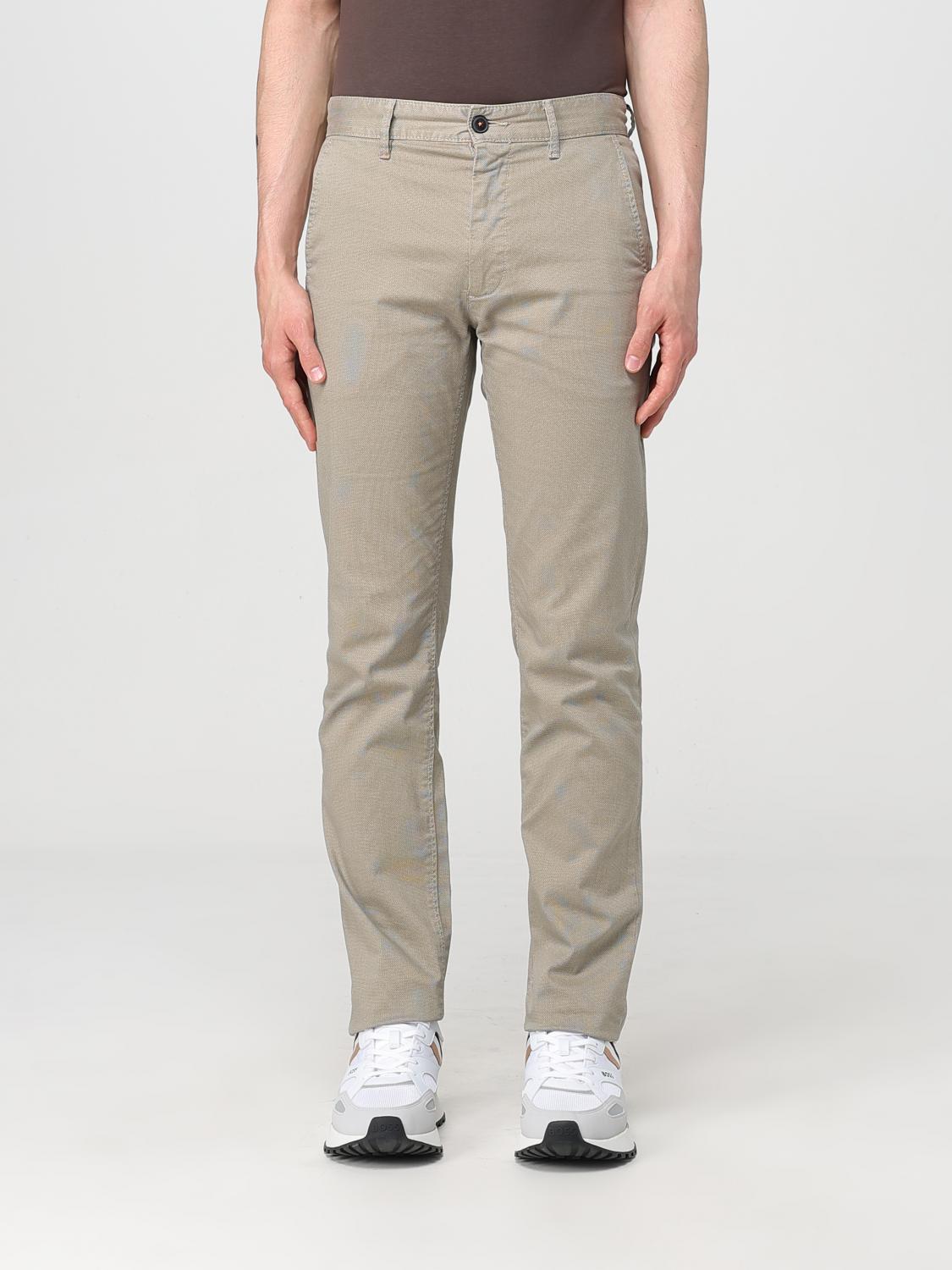 Pants BOSS Men color Brown Pants BOSS Men color Brown