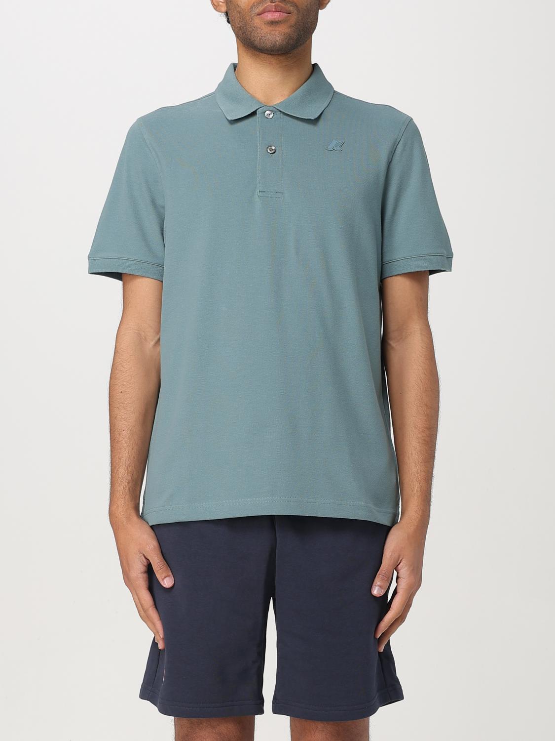 K-way Polo Shirt Men Color Green In Green