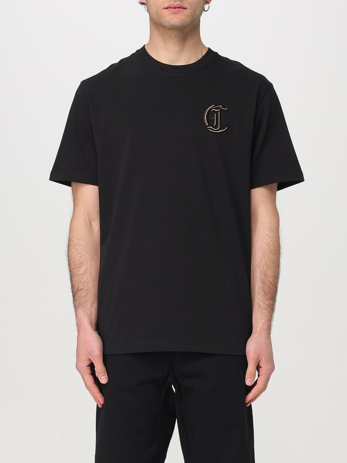 Just Cavalli T-shirt Men Color Black In Black