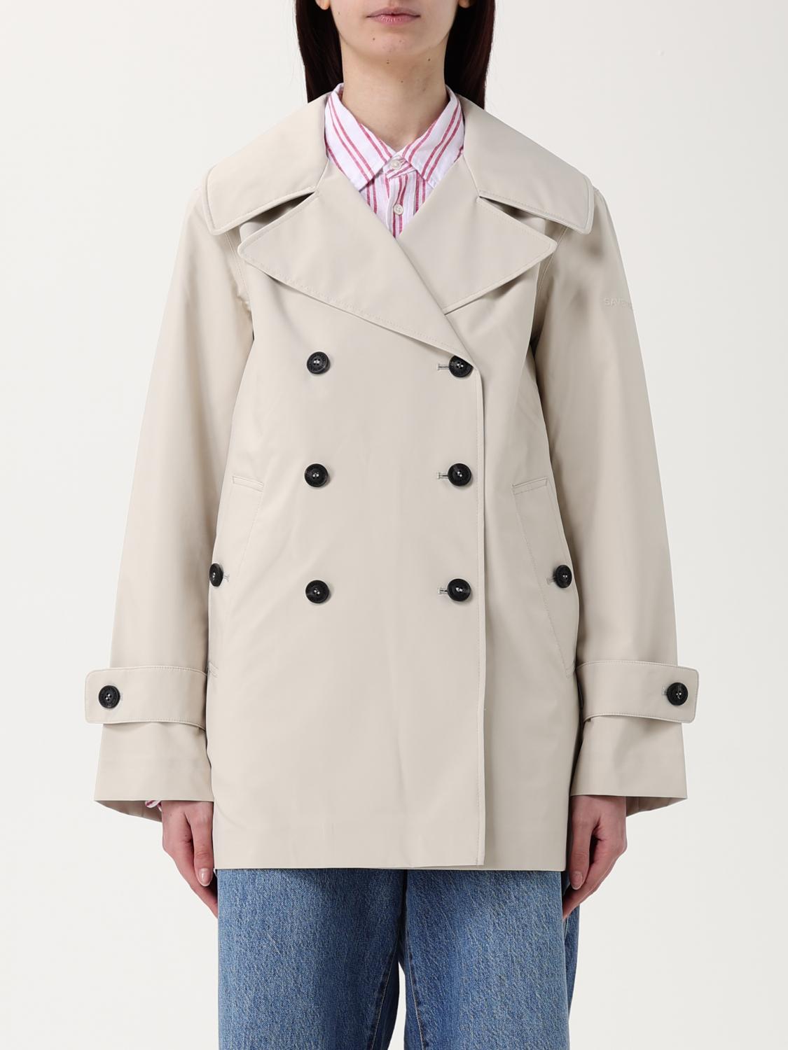 Save The Duck Trench Coat  Woman Color Beige