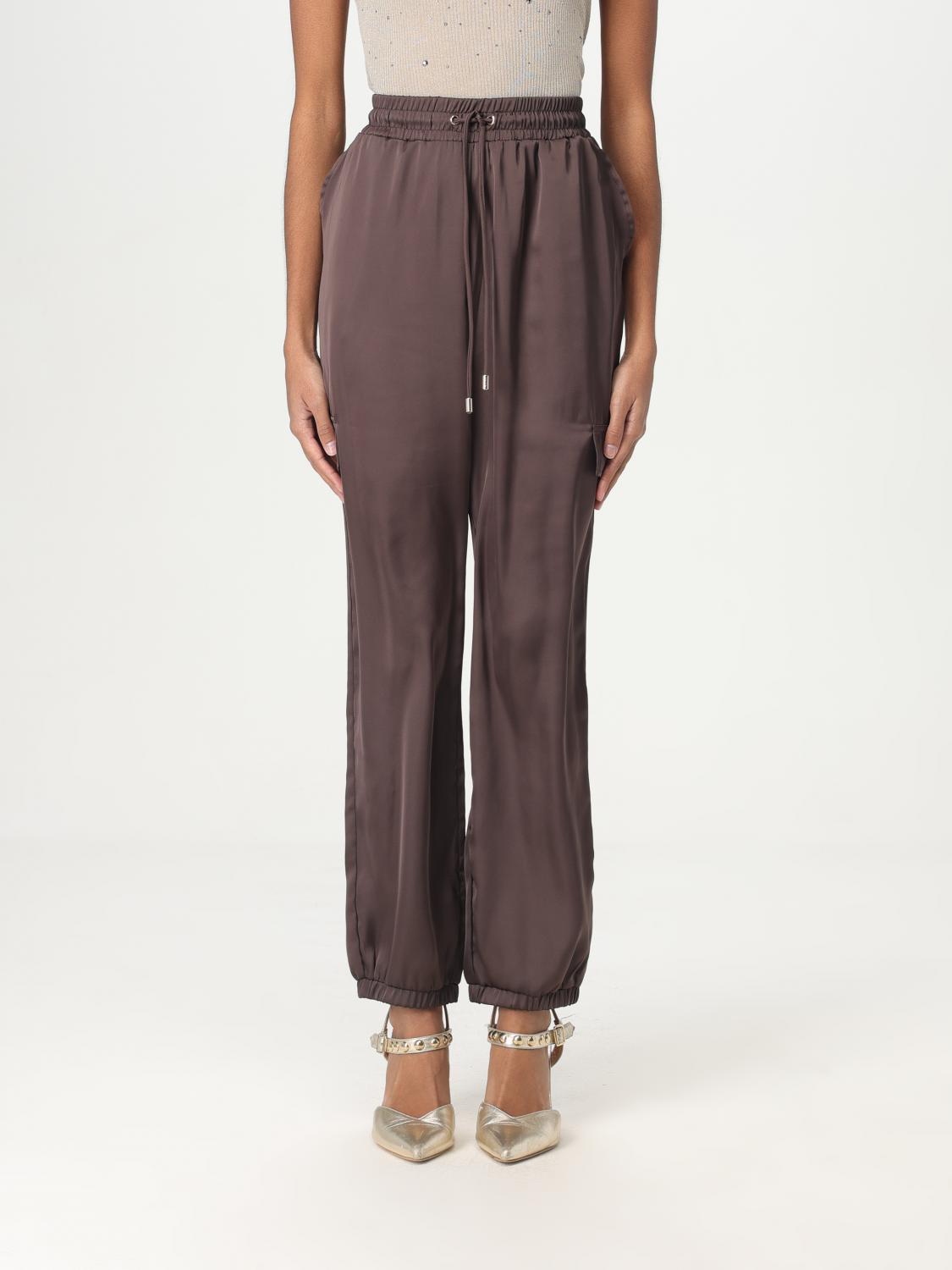 Liu •jo Pants Liu Jo Woman Color Brown In Braun