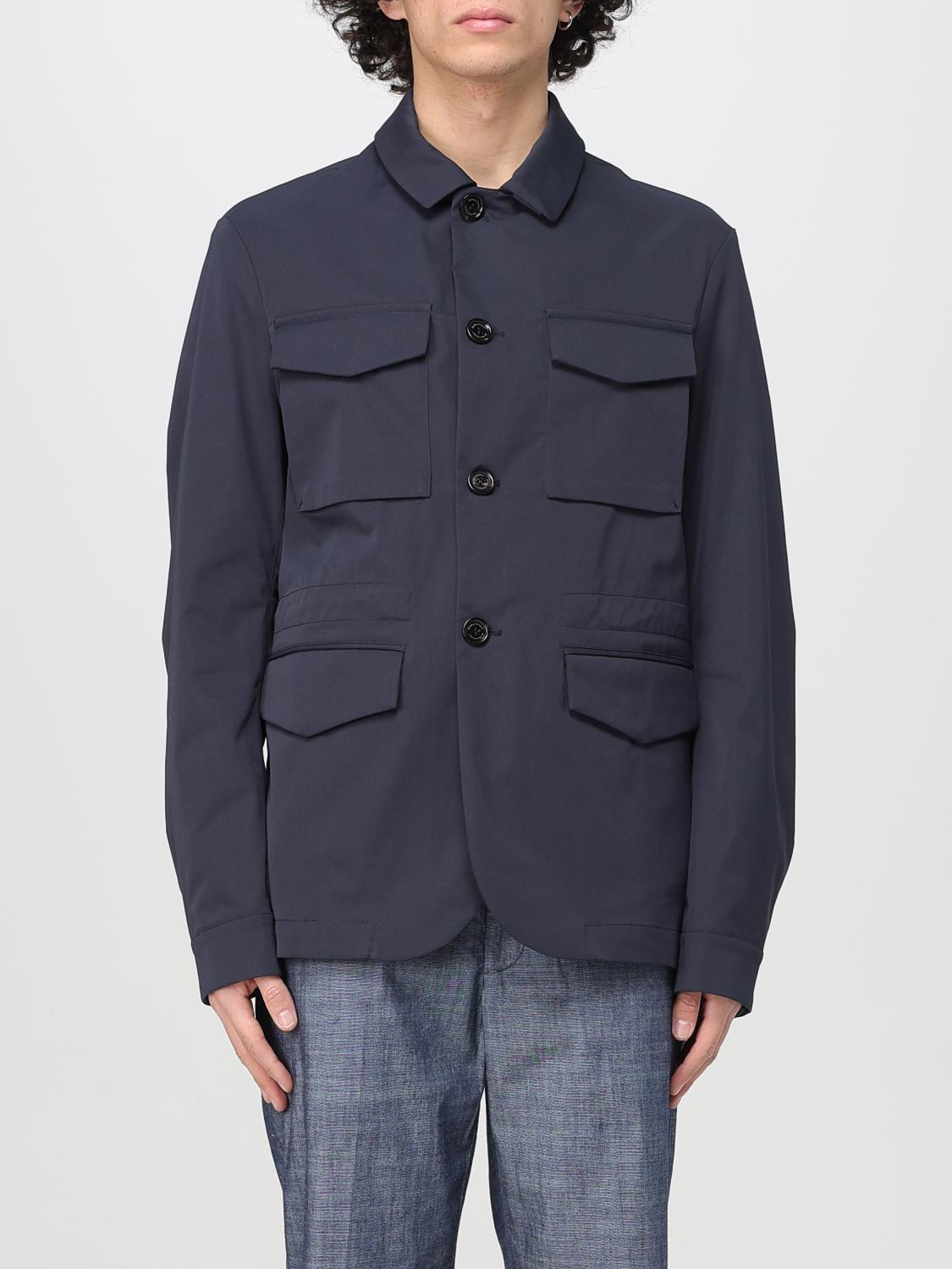 Peuterey Jacket  Men Color Blue In Blue
