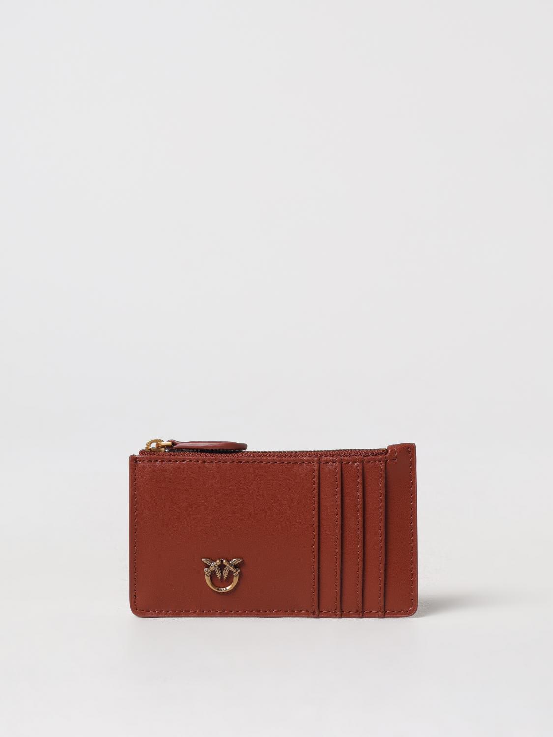 Shop Pinko Wallet  Woman Color Brown