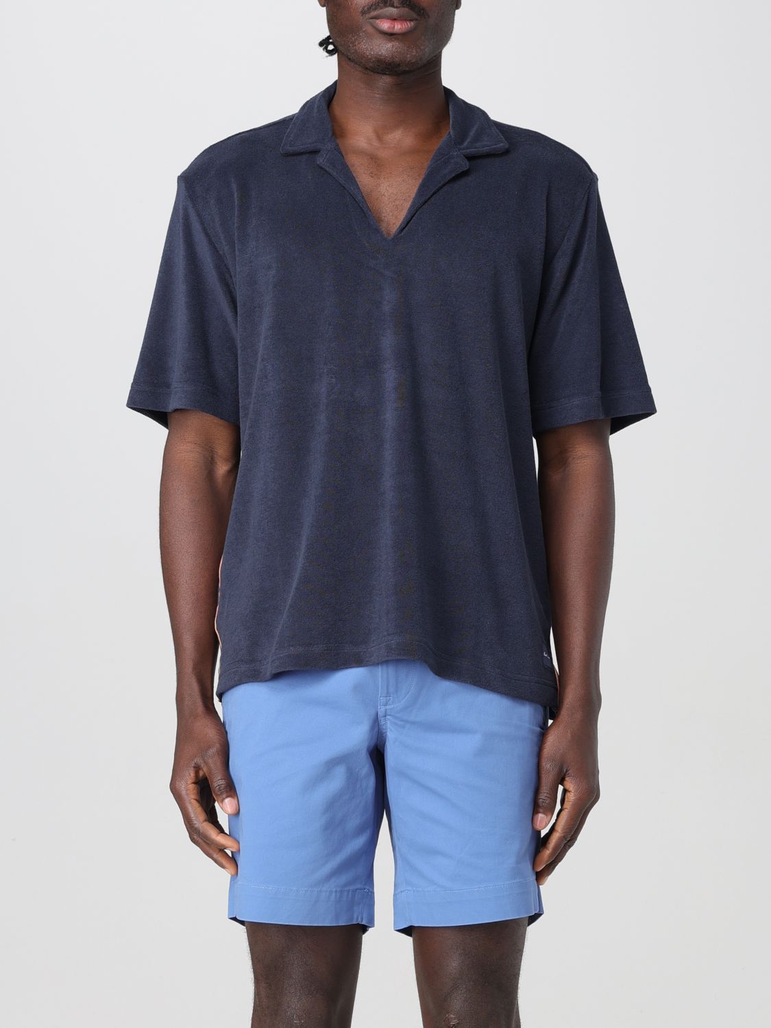 Paul Smith T-shirt Men Color Blue In Blue