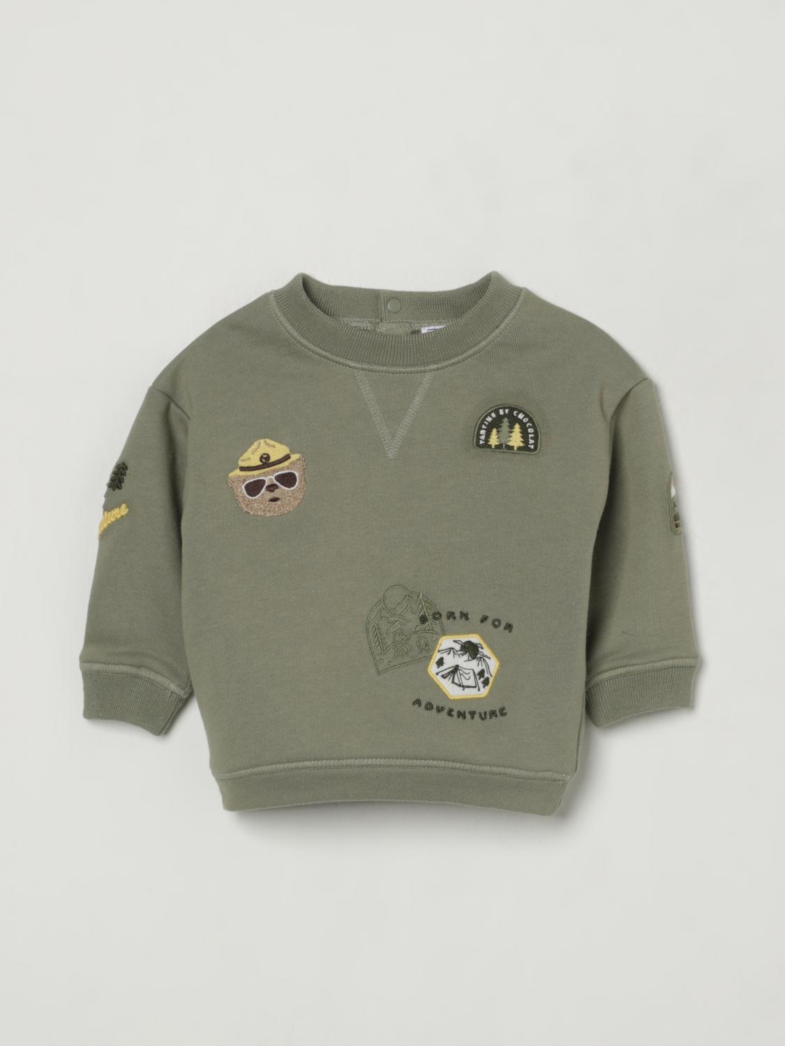 Tartine Et Chocolat Sweater Kids Color Green