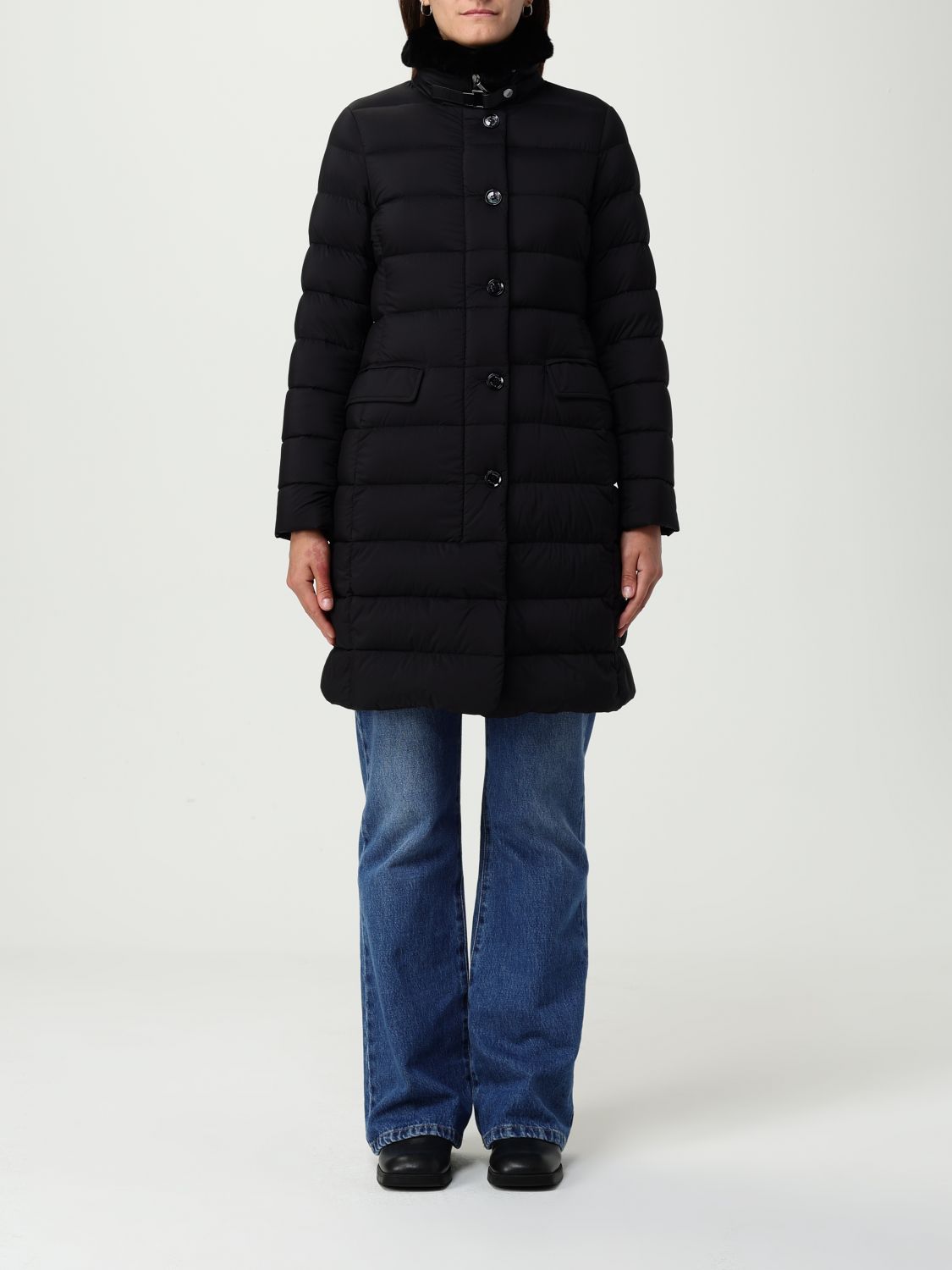 Moorer Coat  Woman Color Black