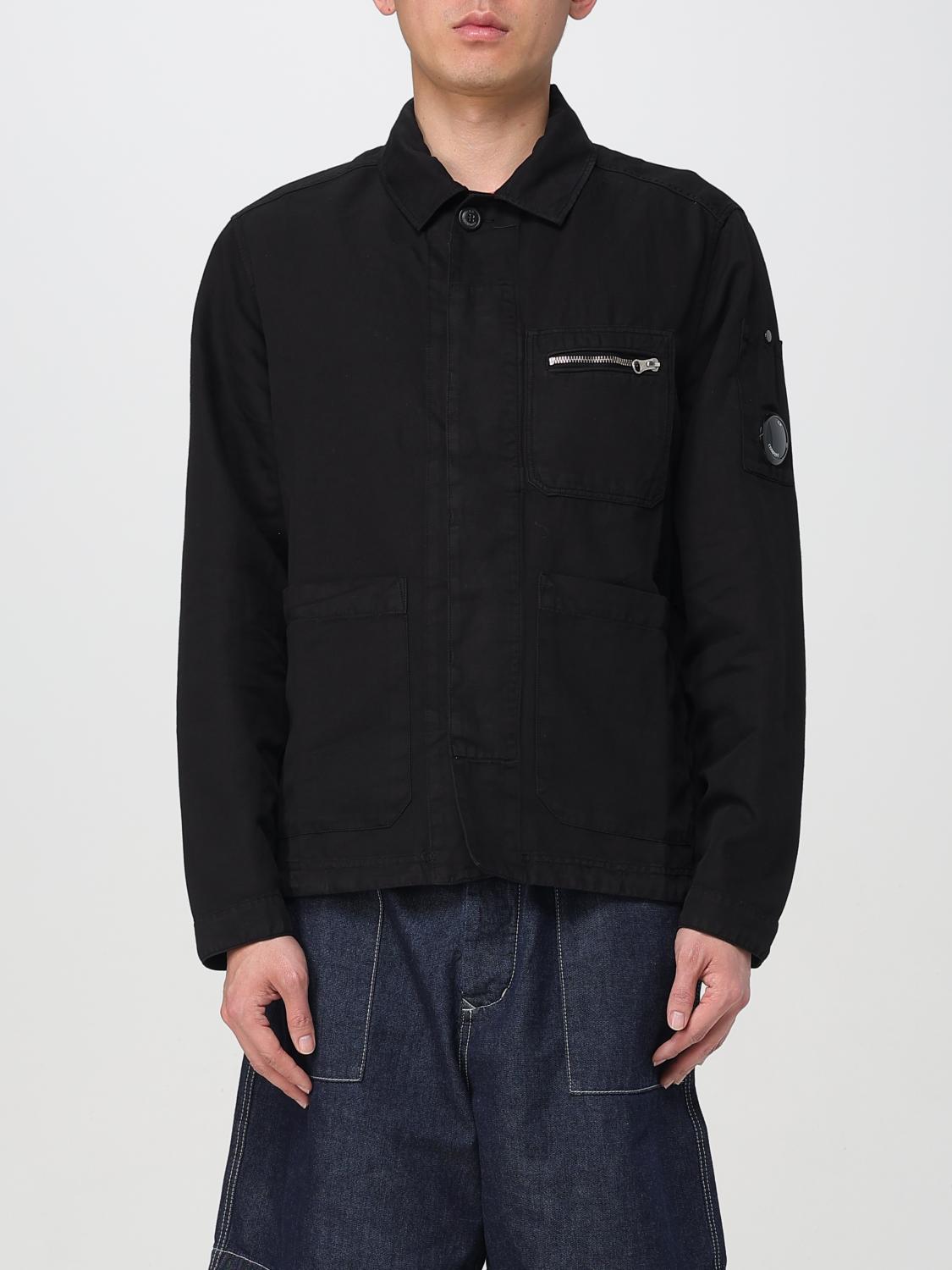 C.p. Company Jacket C. P. Company Men Color Black In Black
