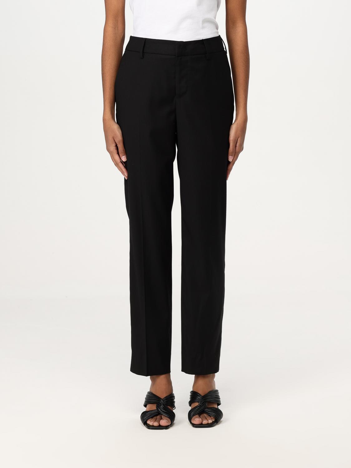 Pt01 Pants  Woman Color Black In Black