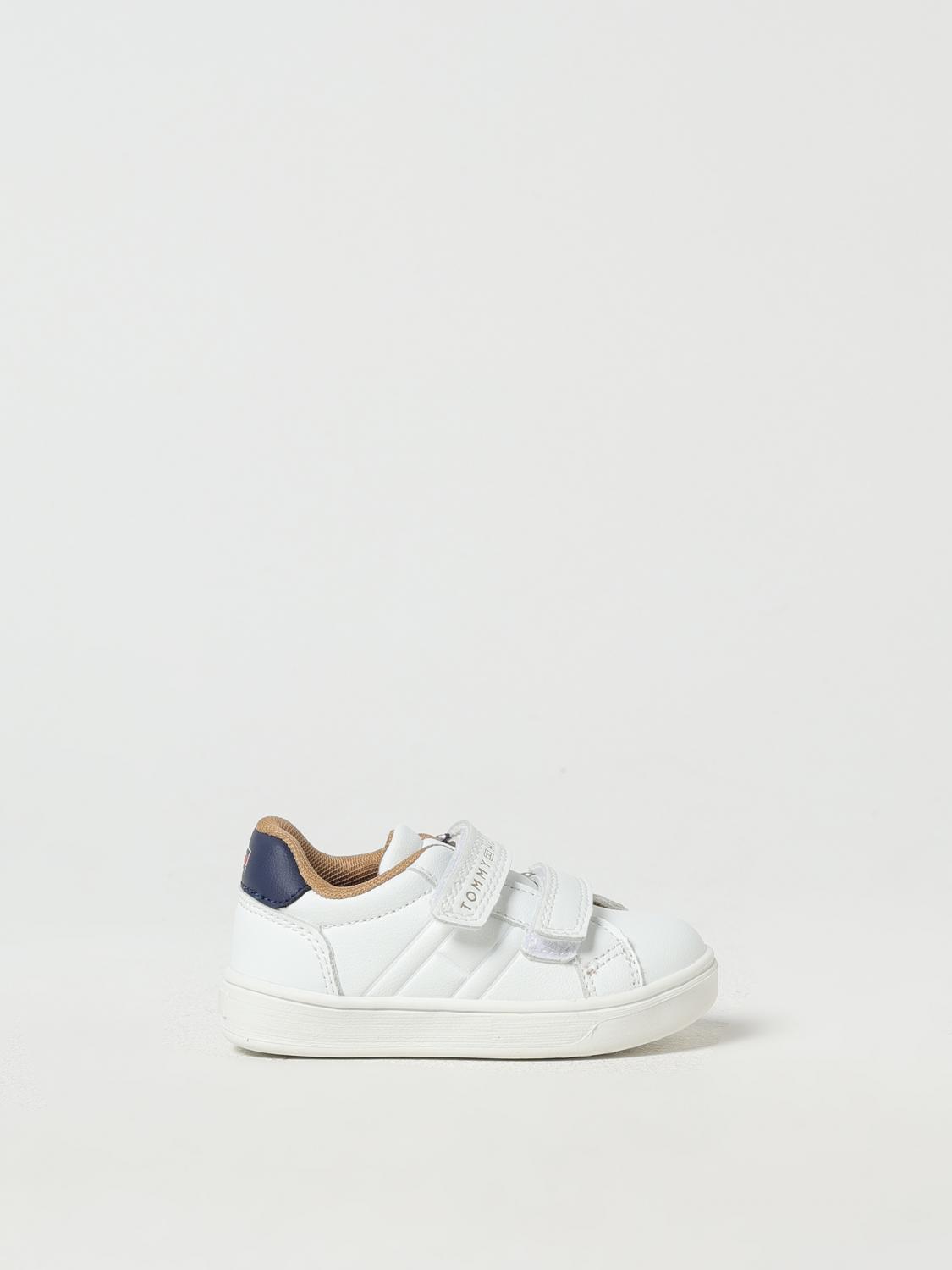 TOMMY HILFIGER BABY BOYS' SNEAKERS TOMMY HILFIGER KIDS COLOR WHITE g86875001
