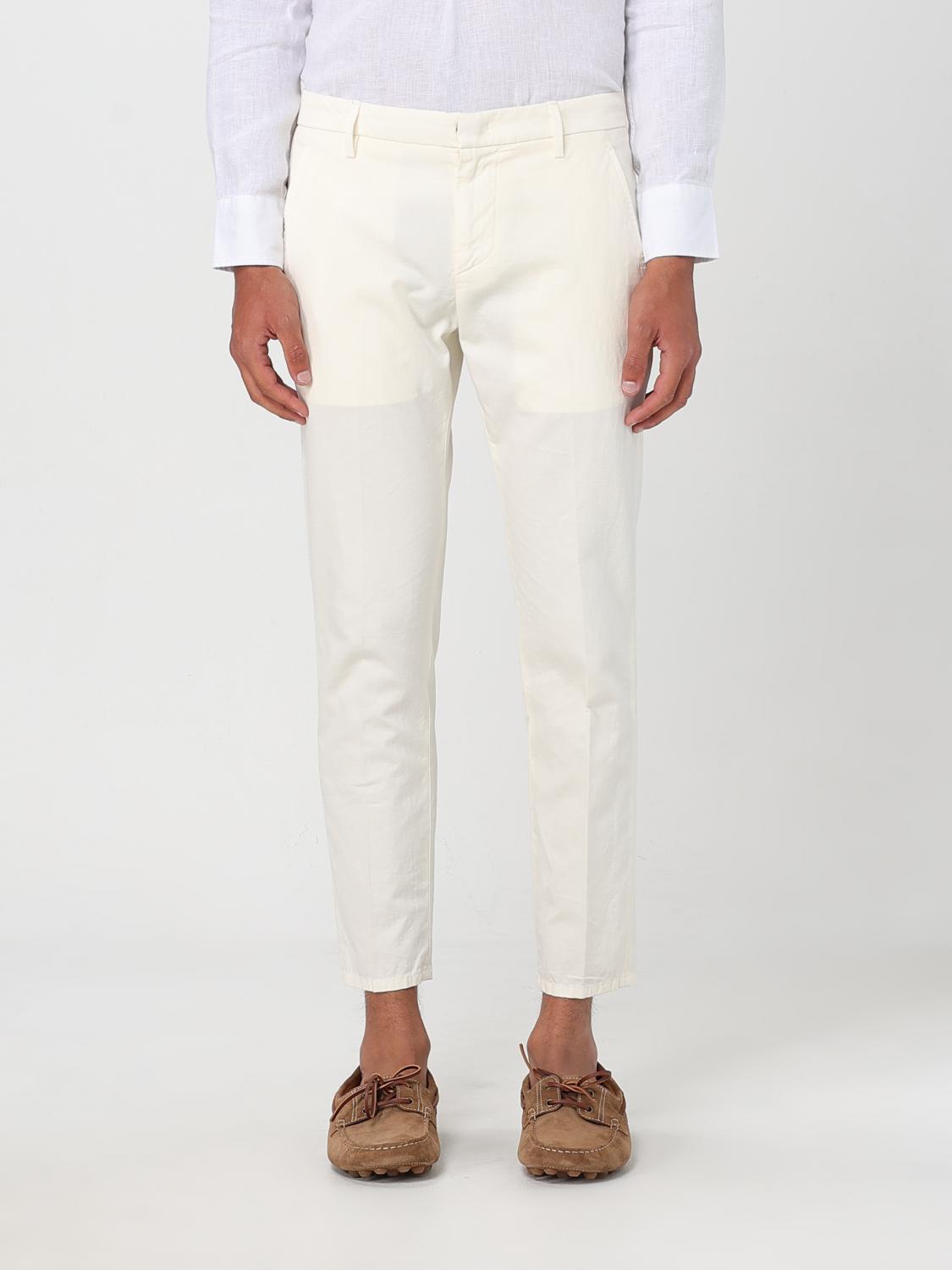 Dondup Pantalone Uomo Colore Bianco