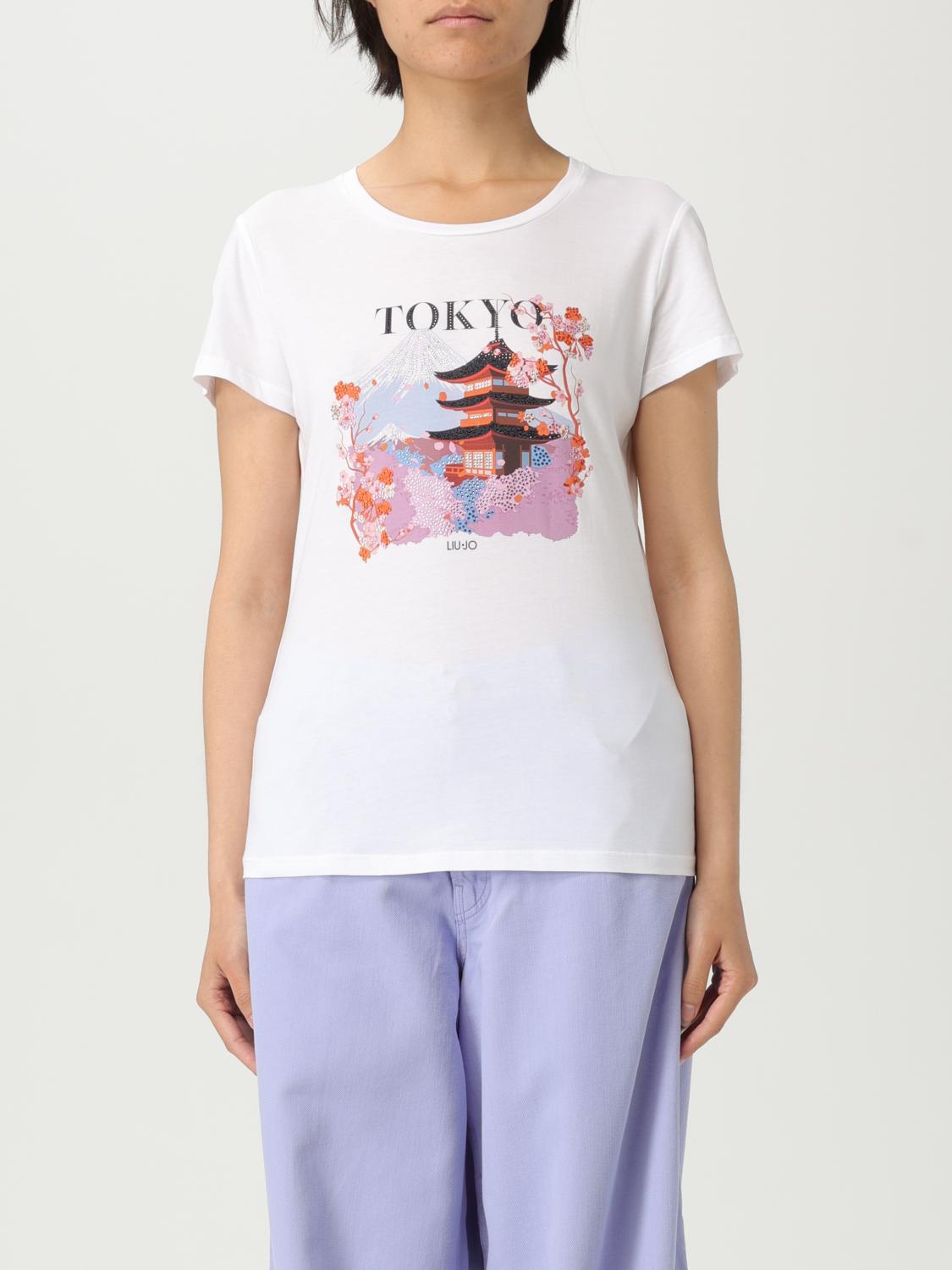 Liu •jo T-shirt In Cotone Con Stampa Grafica Liu Jo