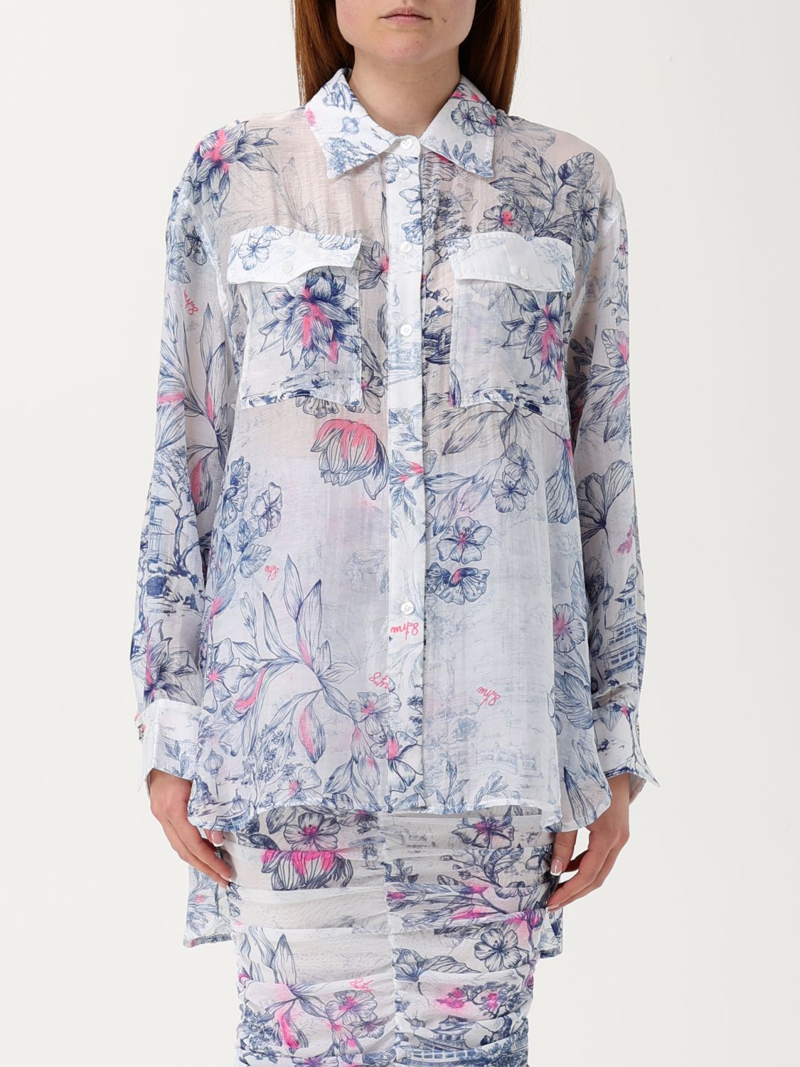 Twinset Actitude Shirt  Woman Color Multicolor