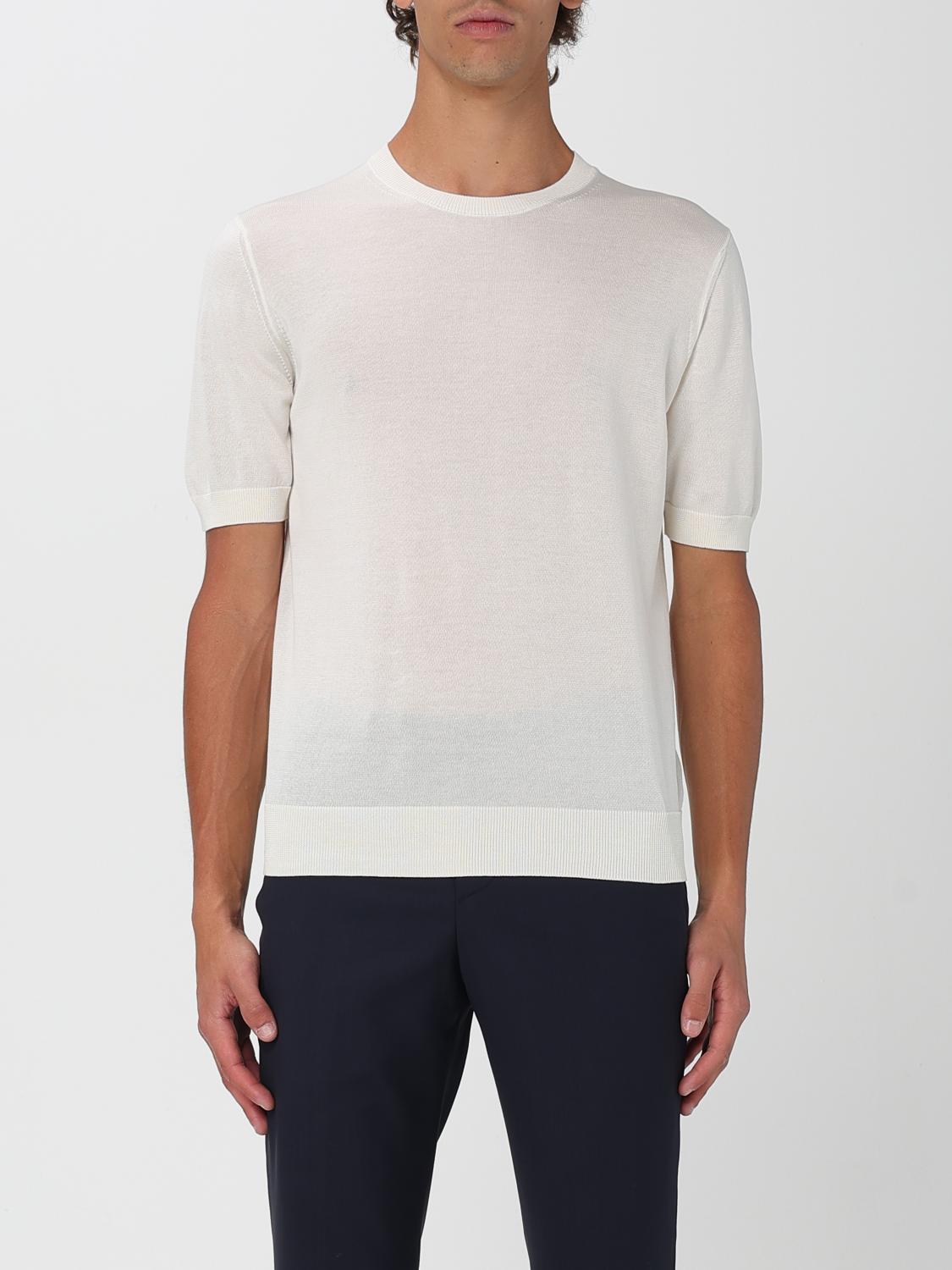 Tagliatore Sweaters Cream In White