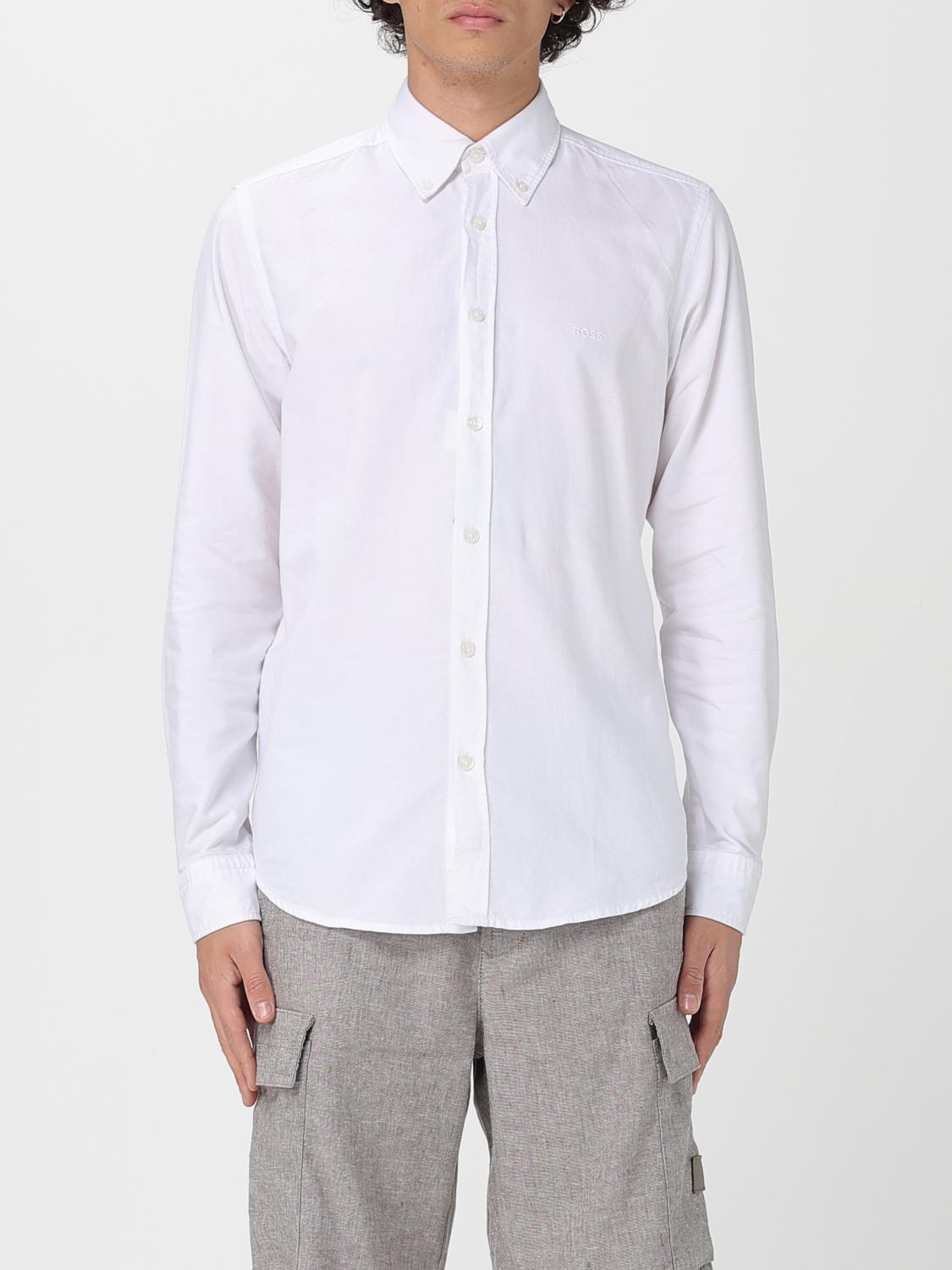 Hugo Boss Shirt Hugo Men Color White