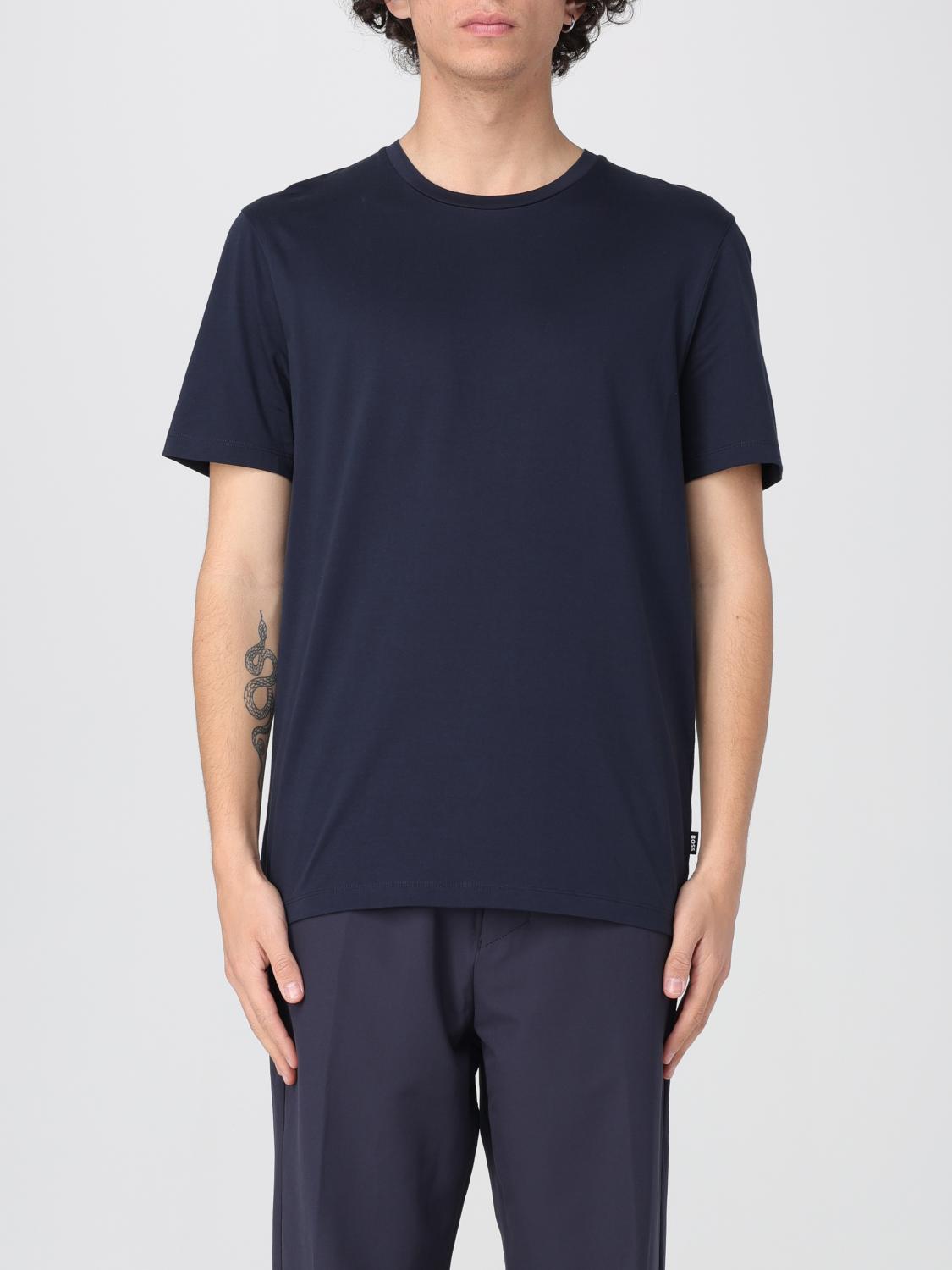 Hugo Boss T-shirt Basic In Cotone Boss