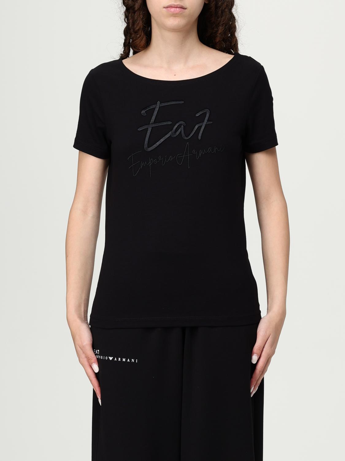 EA7 T-Shirt Damen Farbe Schwarz
