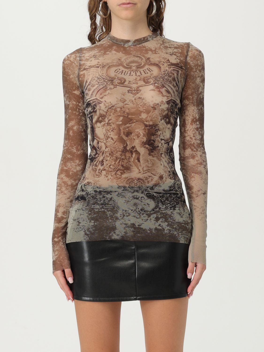 Jean Paul Gaultier T-shirt  Donna Colore Beige