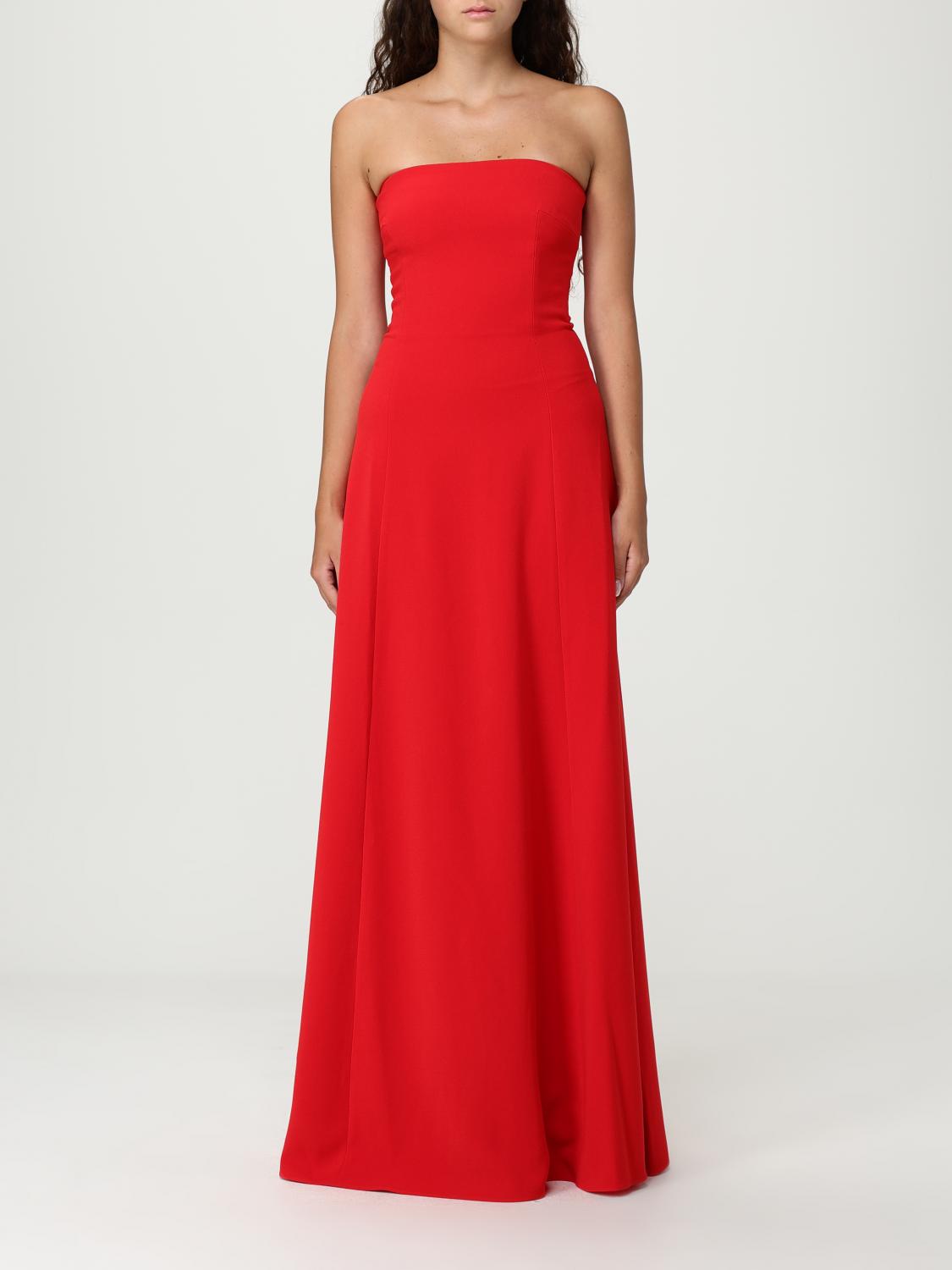 Solace London Women Helena Maxi Dress In Red