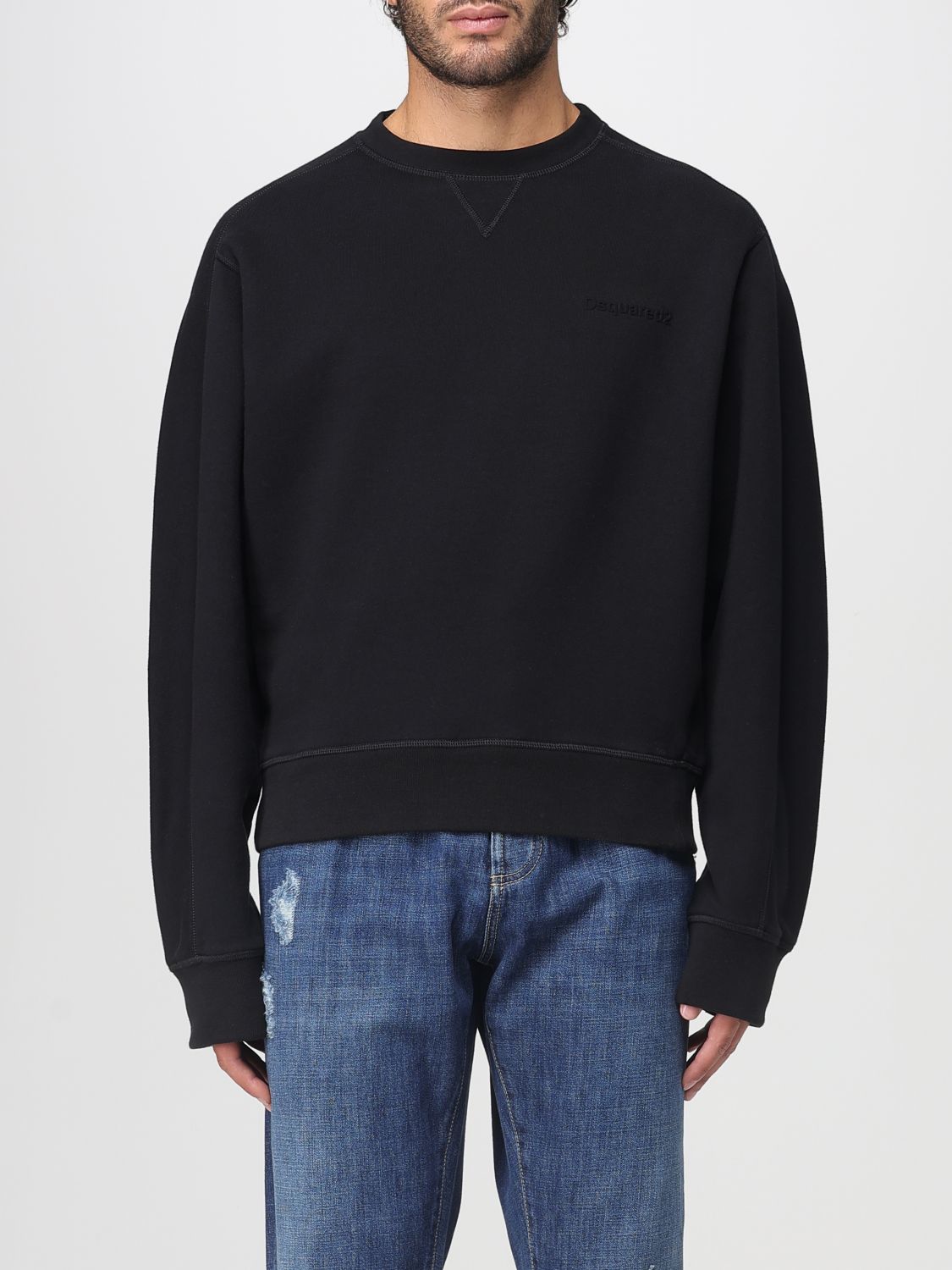 Dsquared2 Sweatshirt Men Color Black In Black