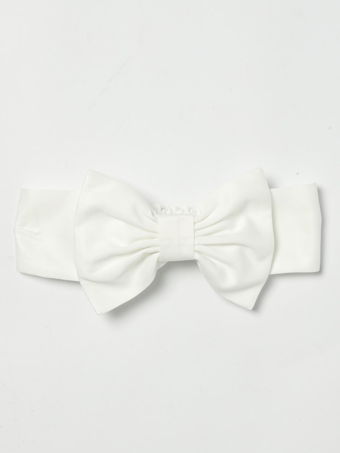 Monnalisa Babies' Bands Kids Color Yellow Cream In White