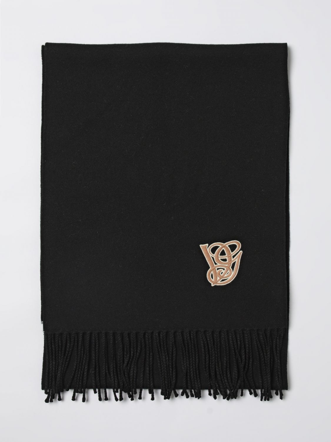 VALENTINO VALENTINO GARAVANI Scarf Men color Black　VALENTINO GARAVANI スカーフ メンズ カラー ブラック