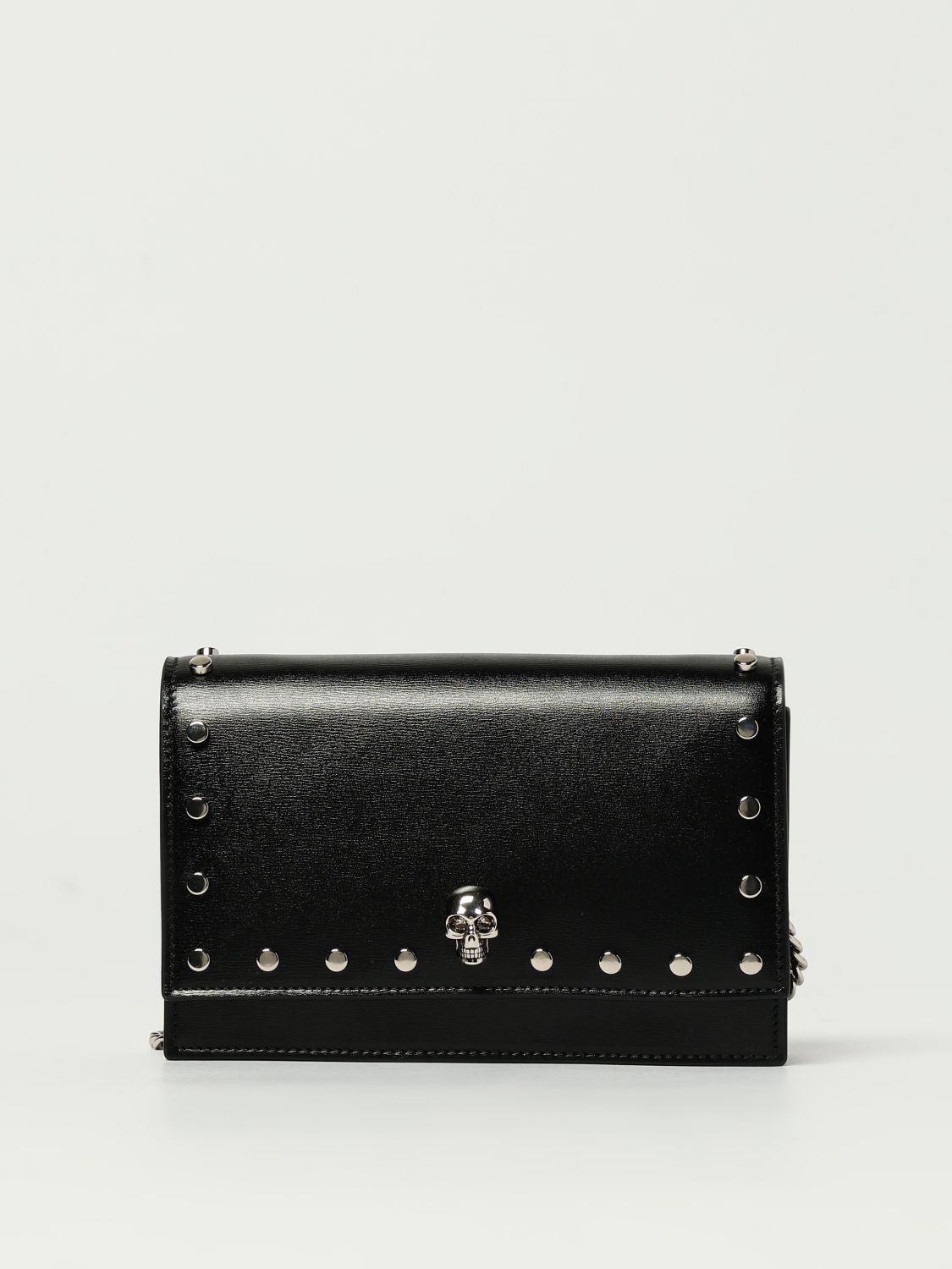 Alexander Mcqueen Crossbody Bags Mcqueen Woman Color Black In Black