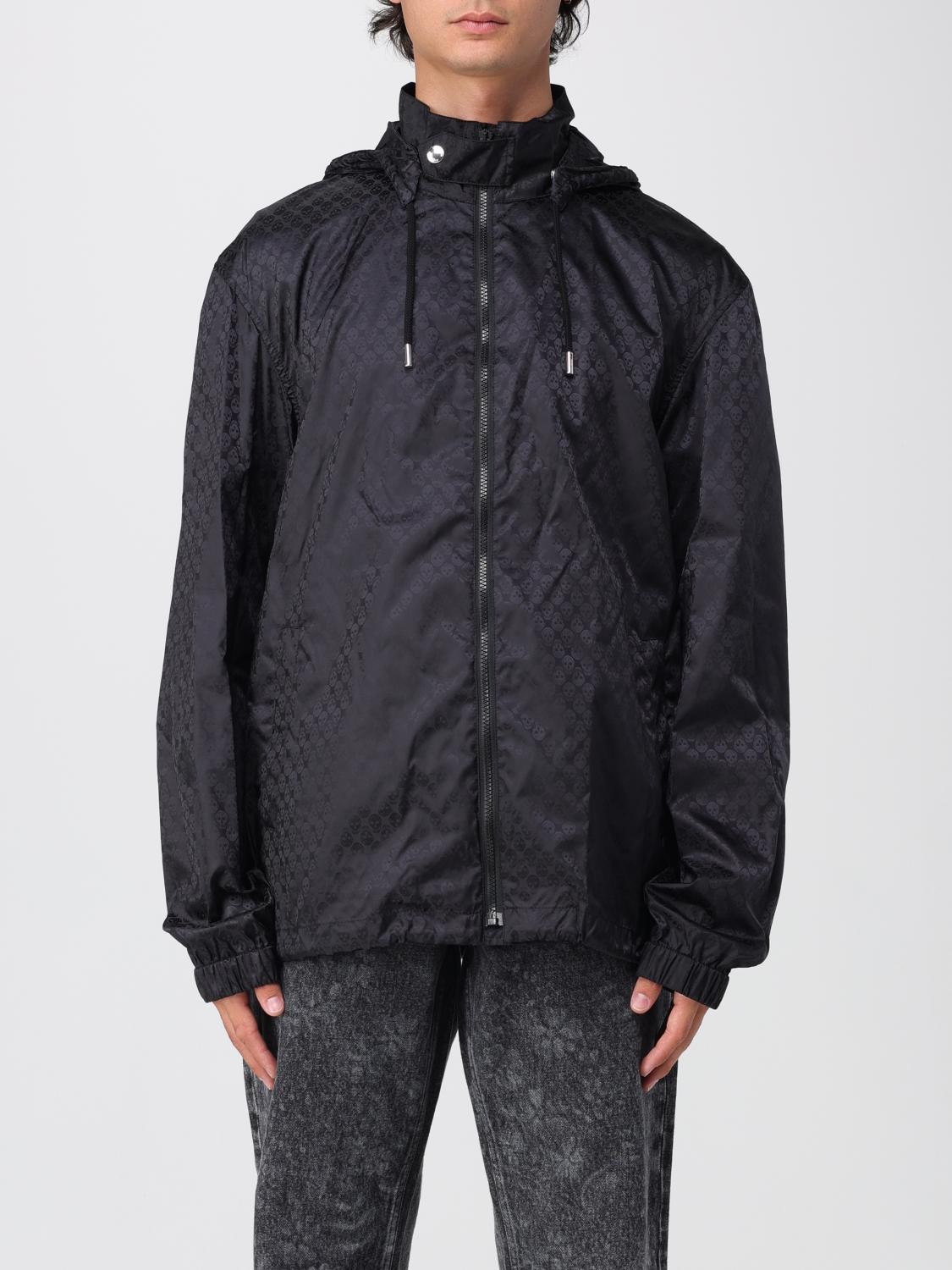 Alexander Mcqueen Blazer Mcqueen Men Color Black In Blue