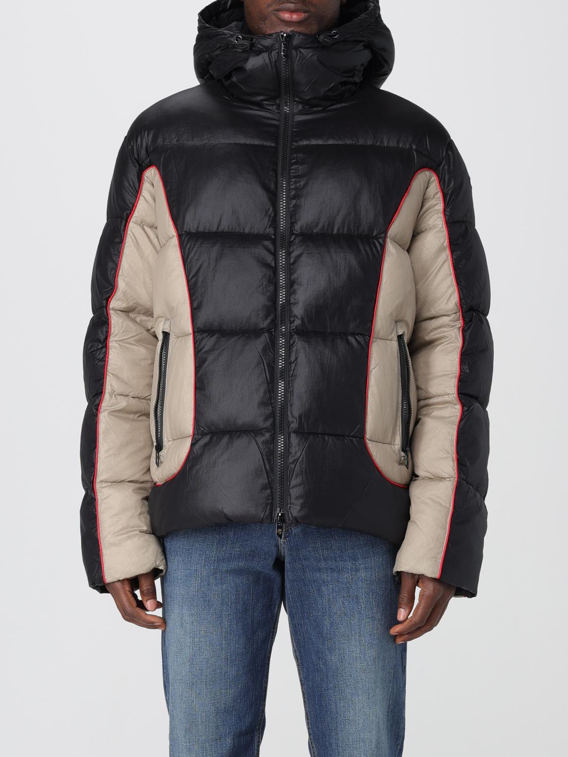 Diesel "w-ostend" Down Jacket In Black