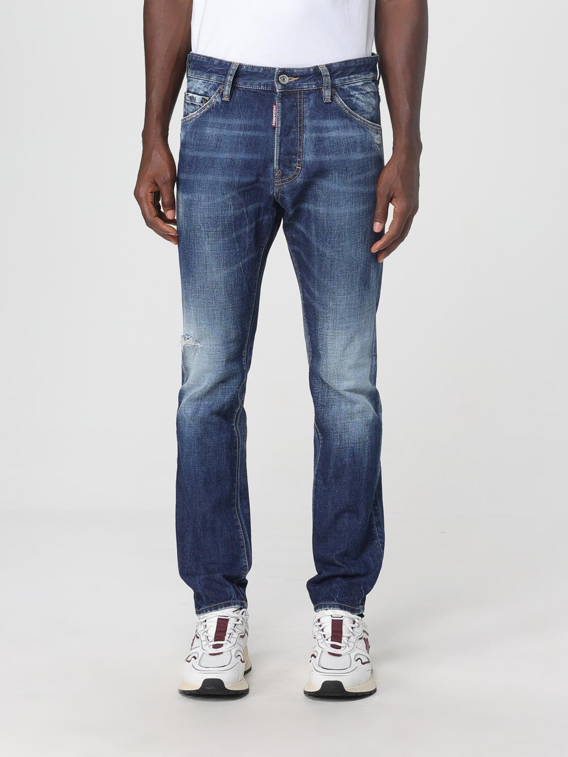 Dsquared2 Jeans Men Color Navy In Blue