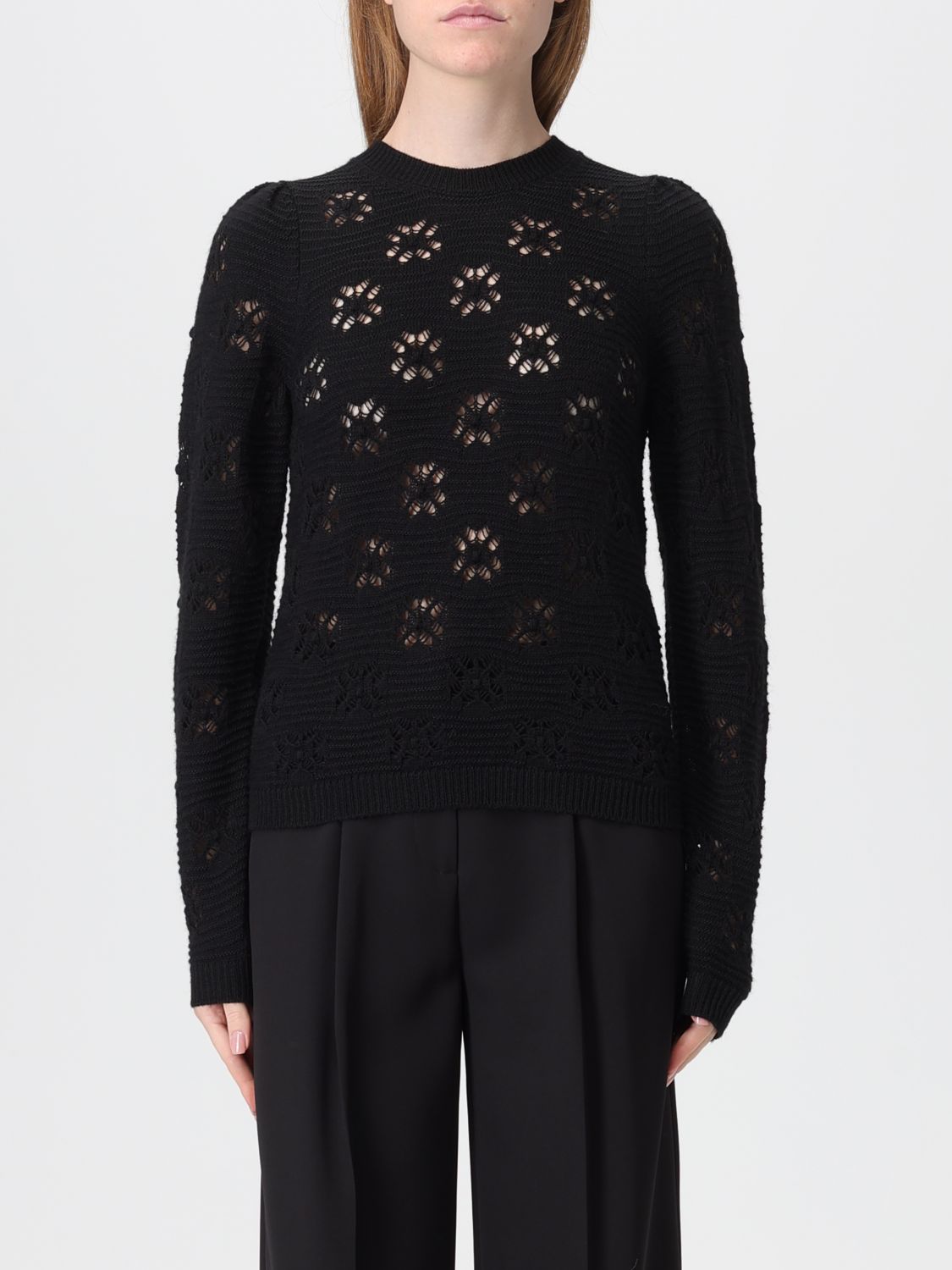 Twinset Sweater Woman Color Black In Black