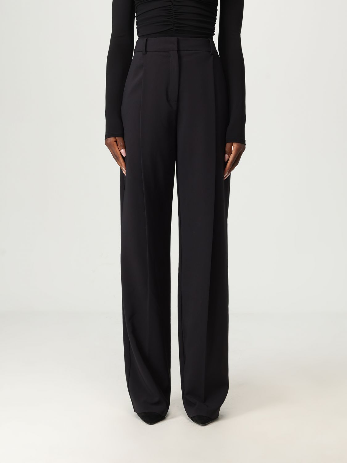 Elisabetta Franchi Pants  Woman Color Black In Black