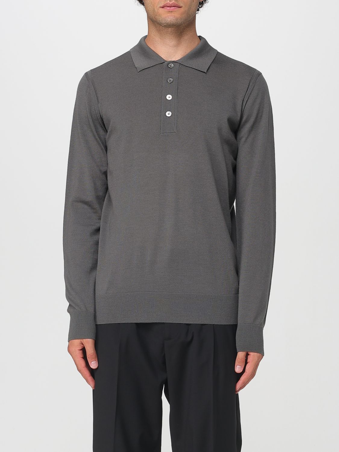 Paolo Pecora Polo Shirt Men Color Burnt In Brown