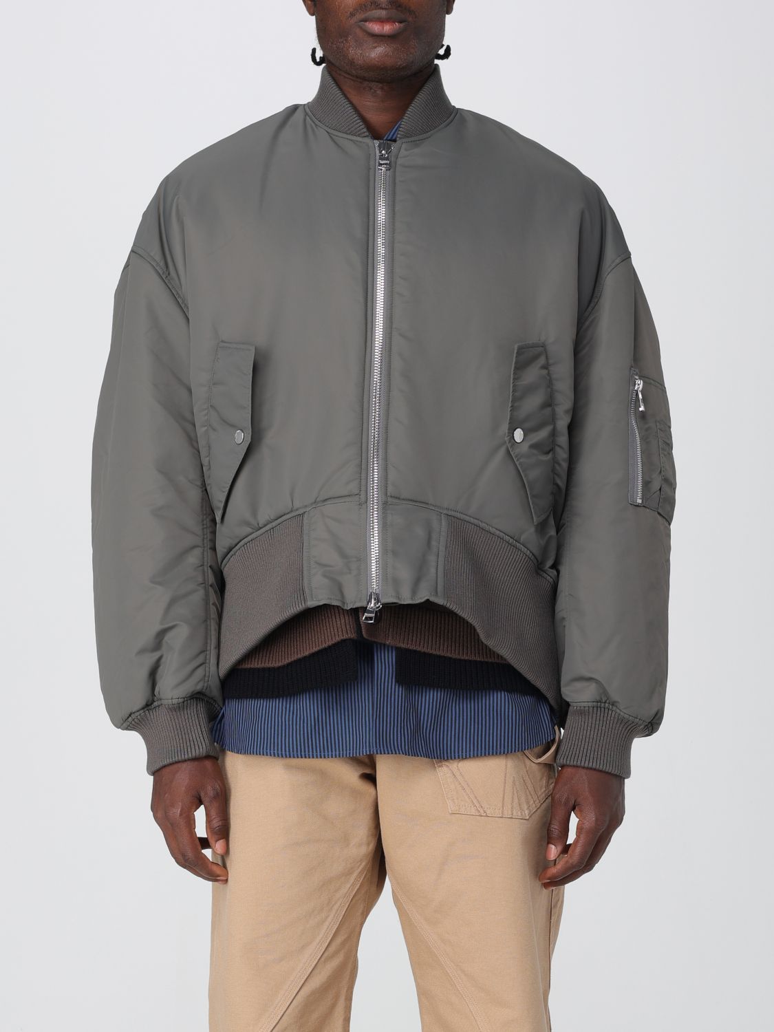 Jw Anderson Bomber In Gray