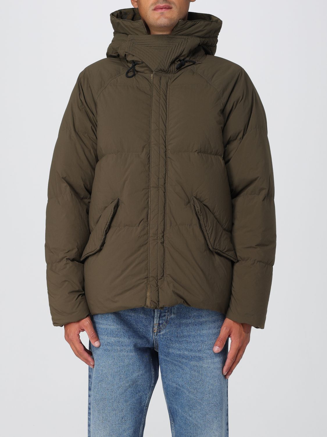 Ten C Arctic Parka Down Filling In Brown