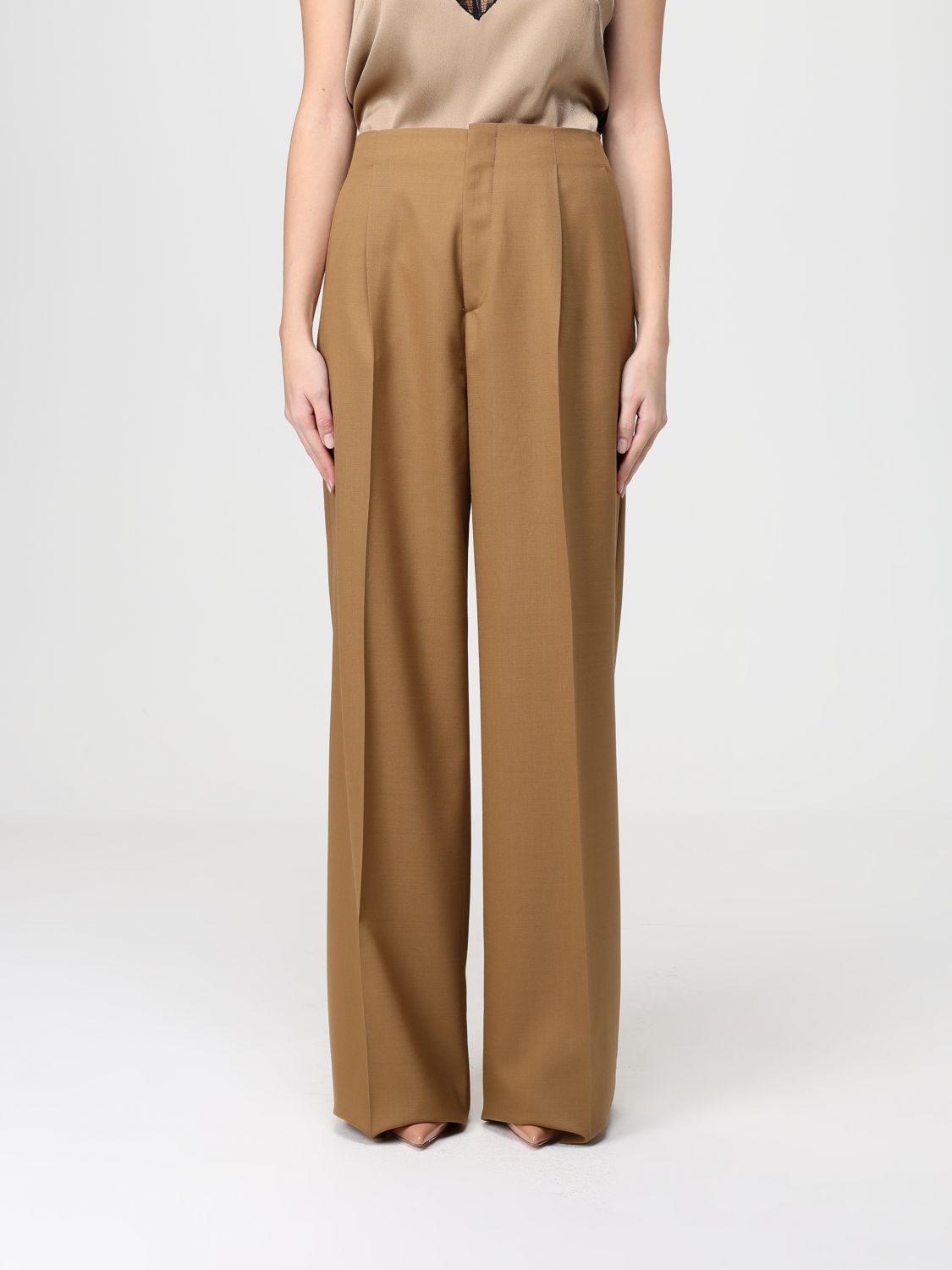 Alberta Ferretti Pants  Woman Color Brown In Brown