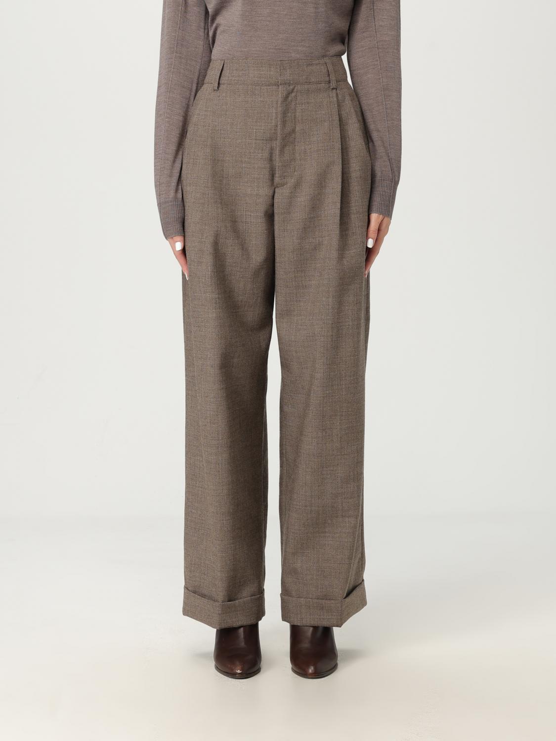 Soeur Watson Trousers Brown In Gold