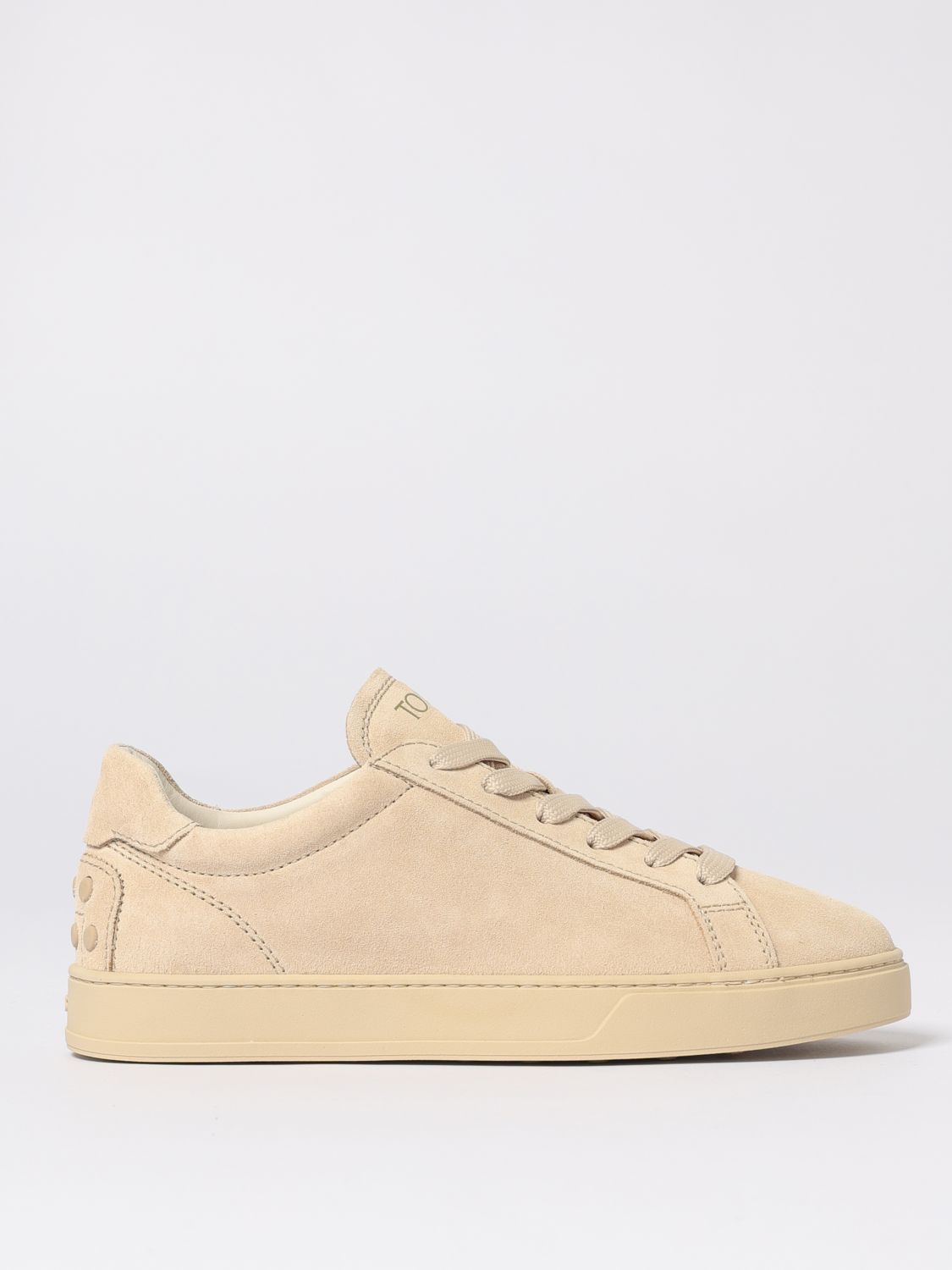 Tod's Sneakers Woman Color Beige In Neutral